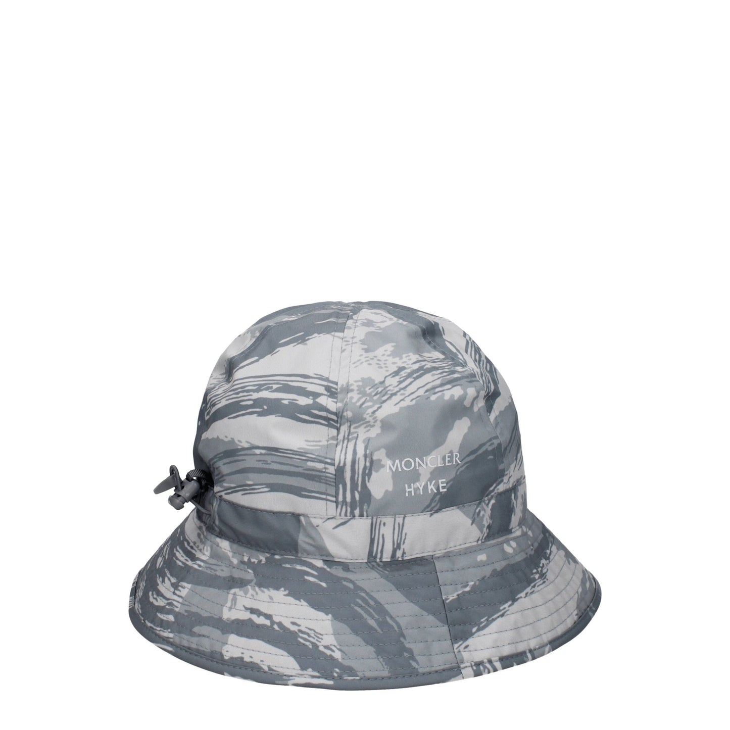 Moncler Gray Polyester Bucket Hat Curated Luxury Accessories by Orvyn