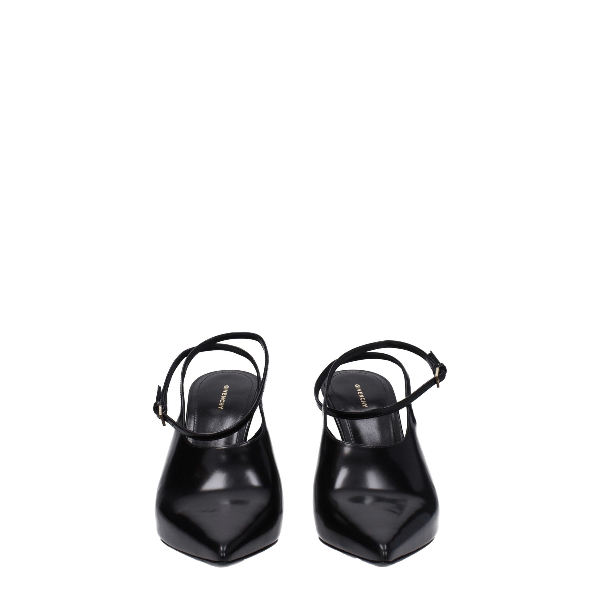Givenchy Black Leather High Heel Pumps Curated Luxury Accessories by Orvyn