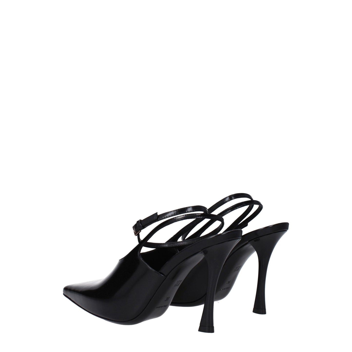 Givenchy Black Leather High Heel Pumps Curated Luxury Accessories by Orvyn