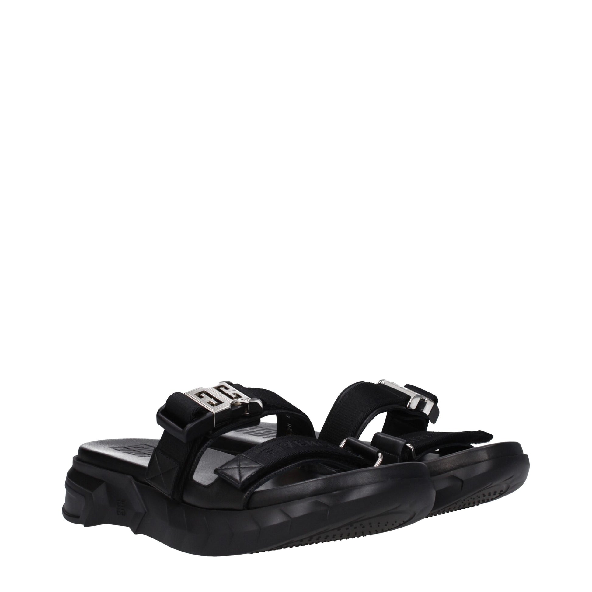 Givenchy Black Fabric Slippers Curated Luxury Accessories by Orvyn