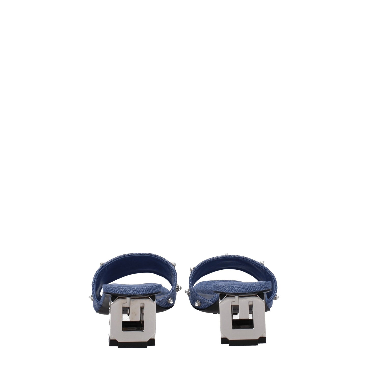 Givenchy Blue Fabric Sandals Curated Luxury Accessories by Orvyn