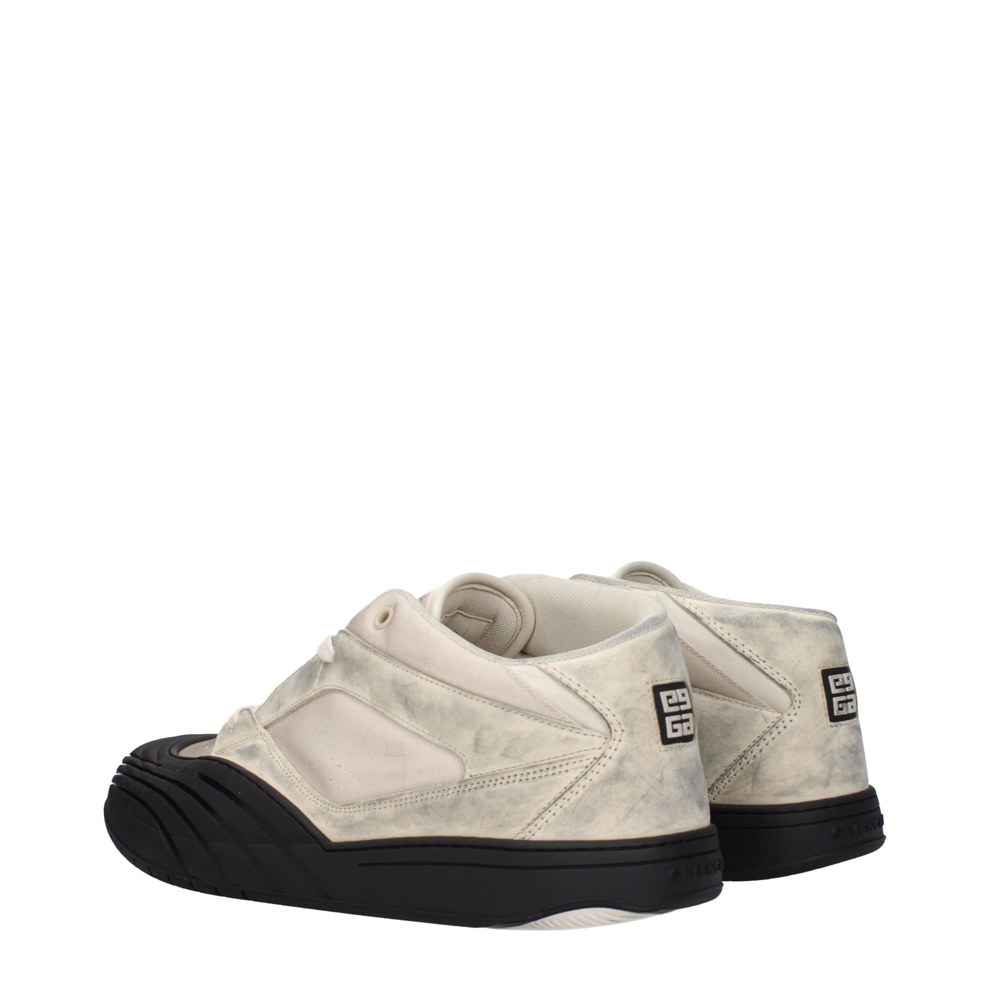 Givenchy Beige Fabric Chunky Sneakers Curated Luxury Accessories by Orvyn