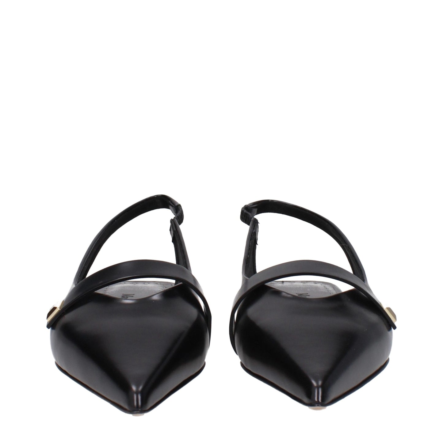 Max Mara Black Leather Ballet Flats Curated Luxury Accessories by Orvyn