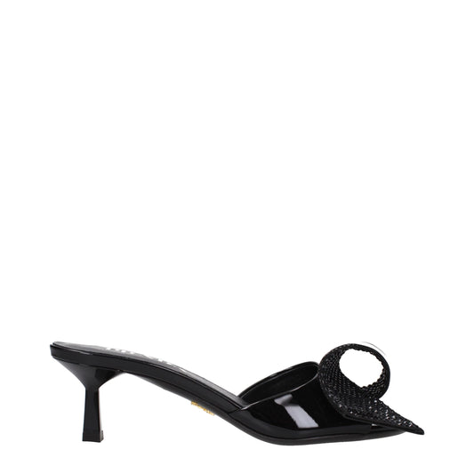 Prada Black Leather Sandals Curated Luxury Accessories by Orvyn