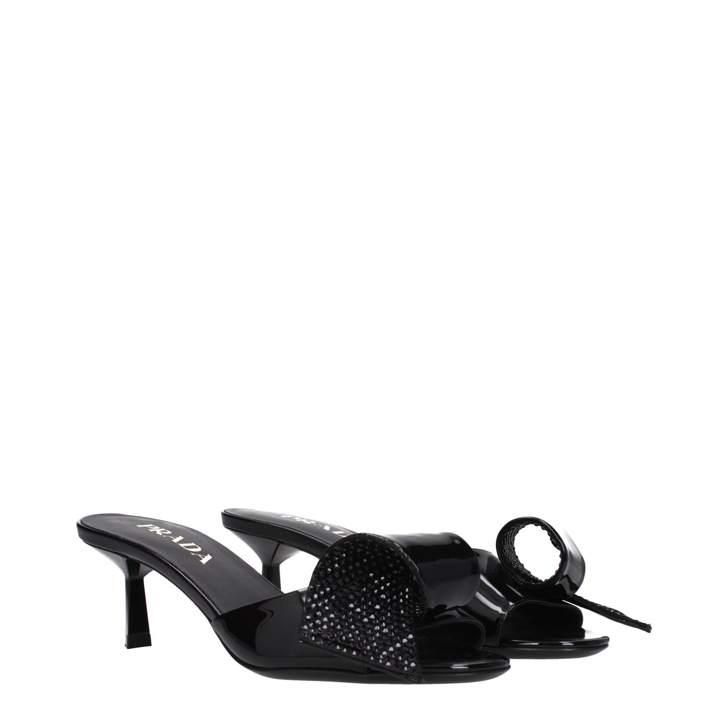 Prada Black Leather Sandals Curated Luxury Accessories by Orvyn