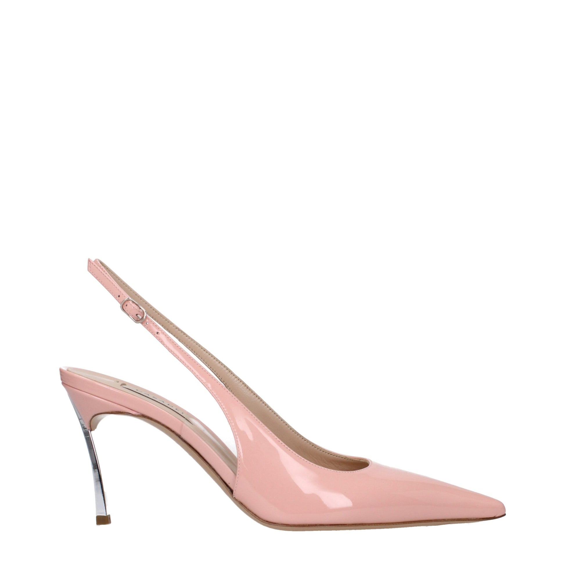 Casadei Pink Leather High Heel Pumps Curated Luxury Accessories by Orvyn