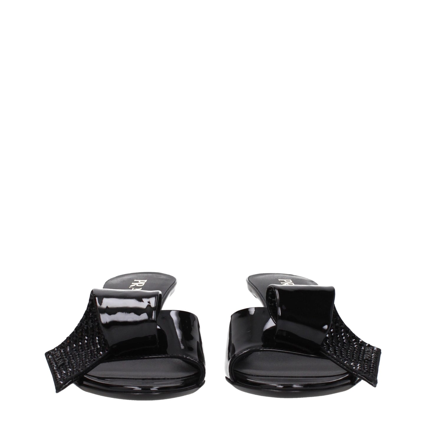 Prada Black Leather Sandals Curated Luxury Accessories by Orvyn