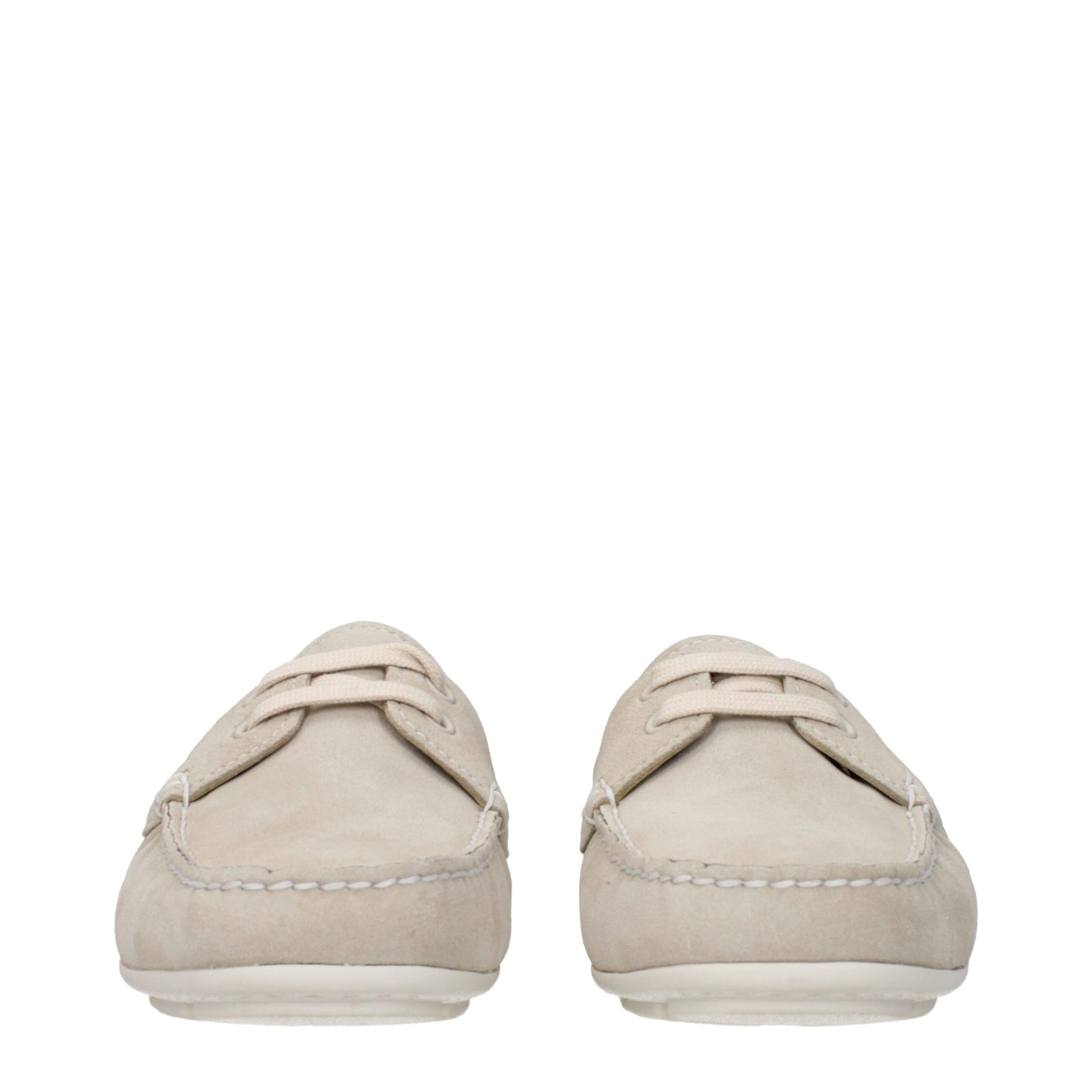 Prada Gray Leather Slip-On Loafers Curated Luxury Accessories by Orvyn