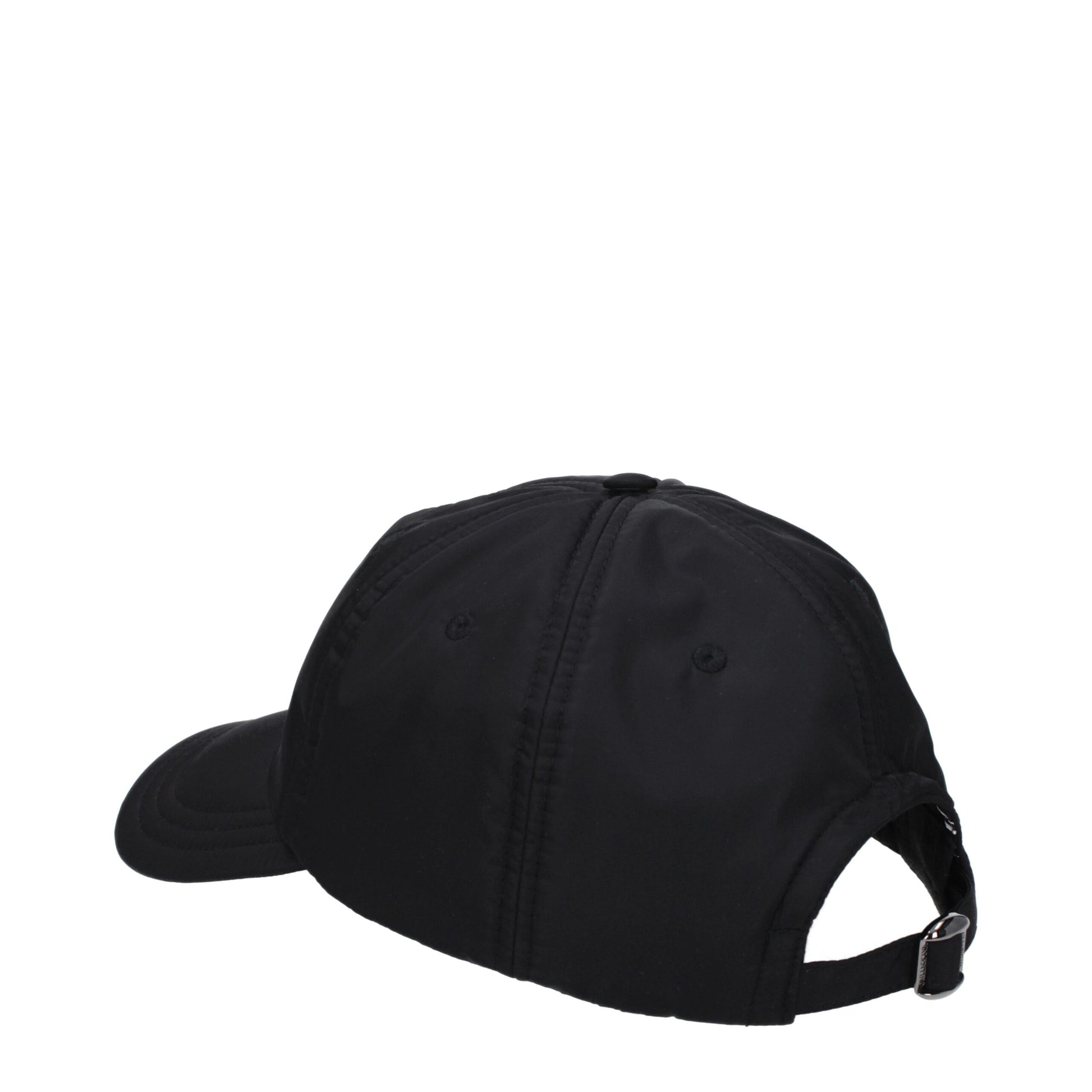 Valentino Garavani Black Polyamide Cap (Baseball Hat) Curated Luxury Accessories by Orvyn