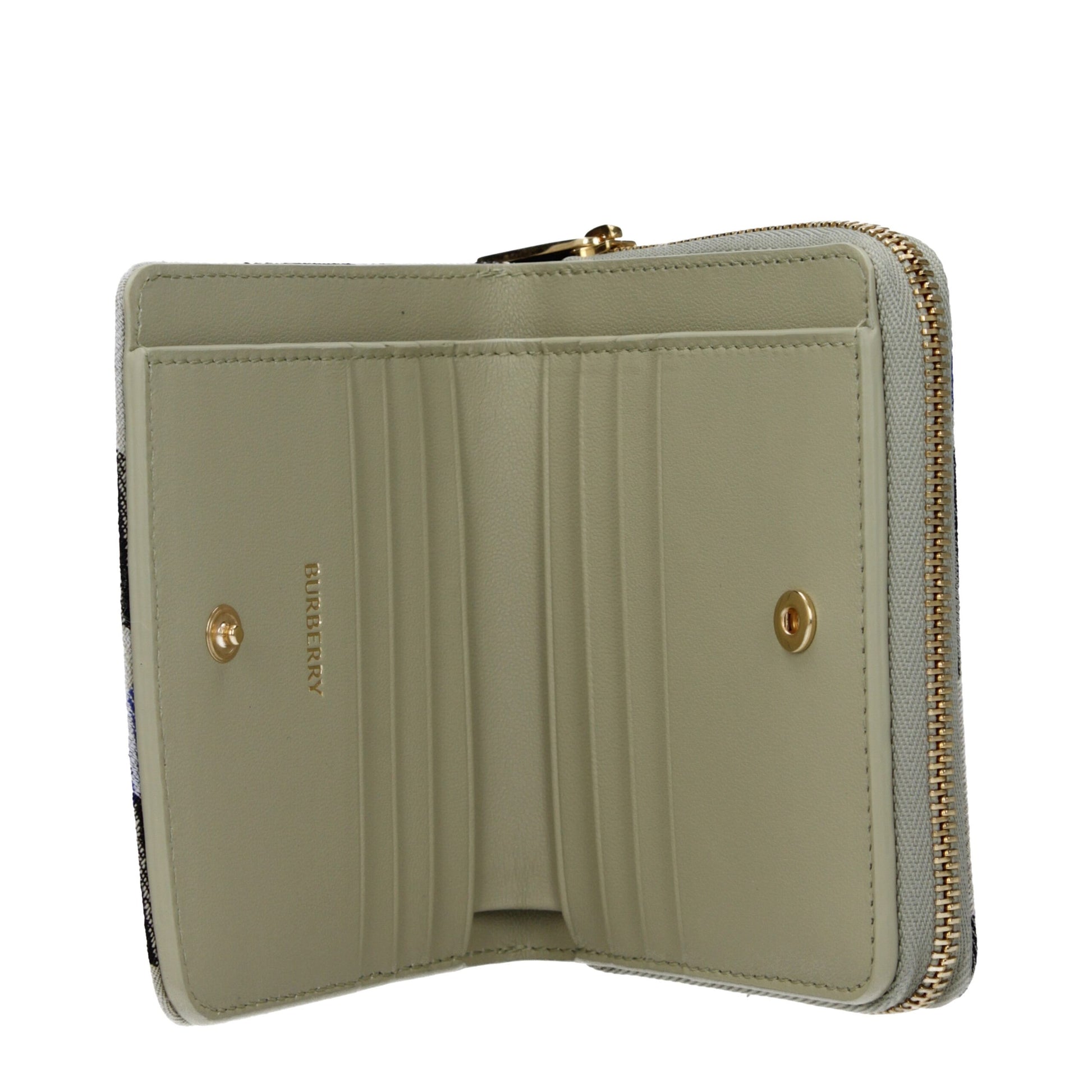 Burberry Beige Fabric Wallet Curated Luxury Accessories by Orvyn