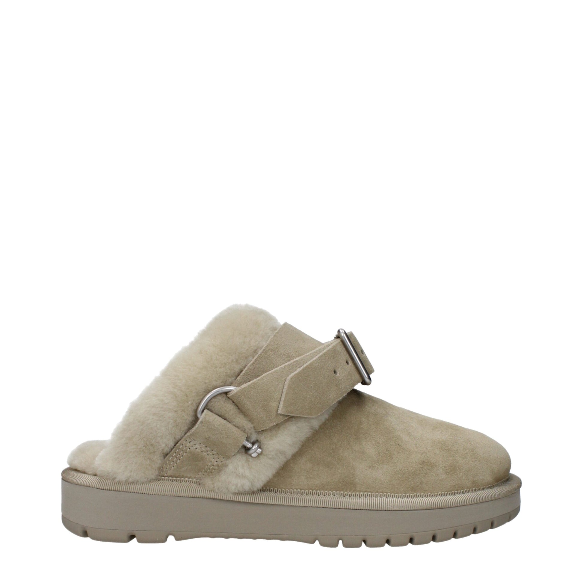 Burberry Green Leather Slippers Curated Luxury Accessories by Orvyn