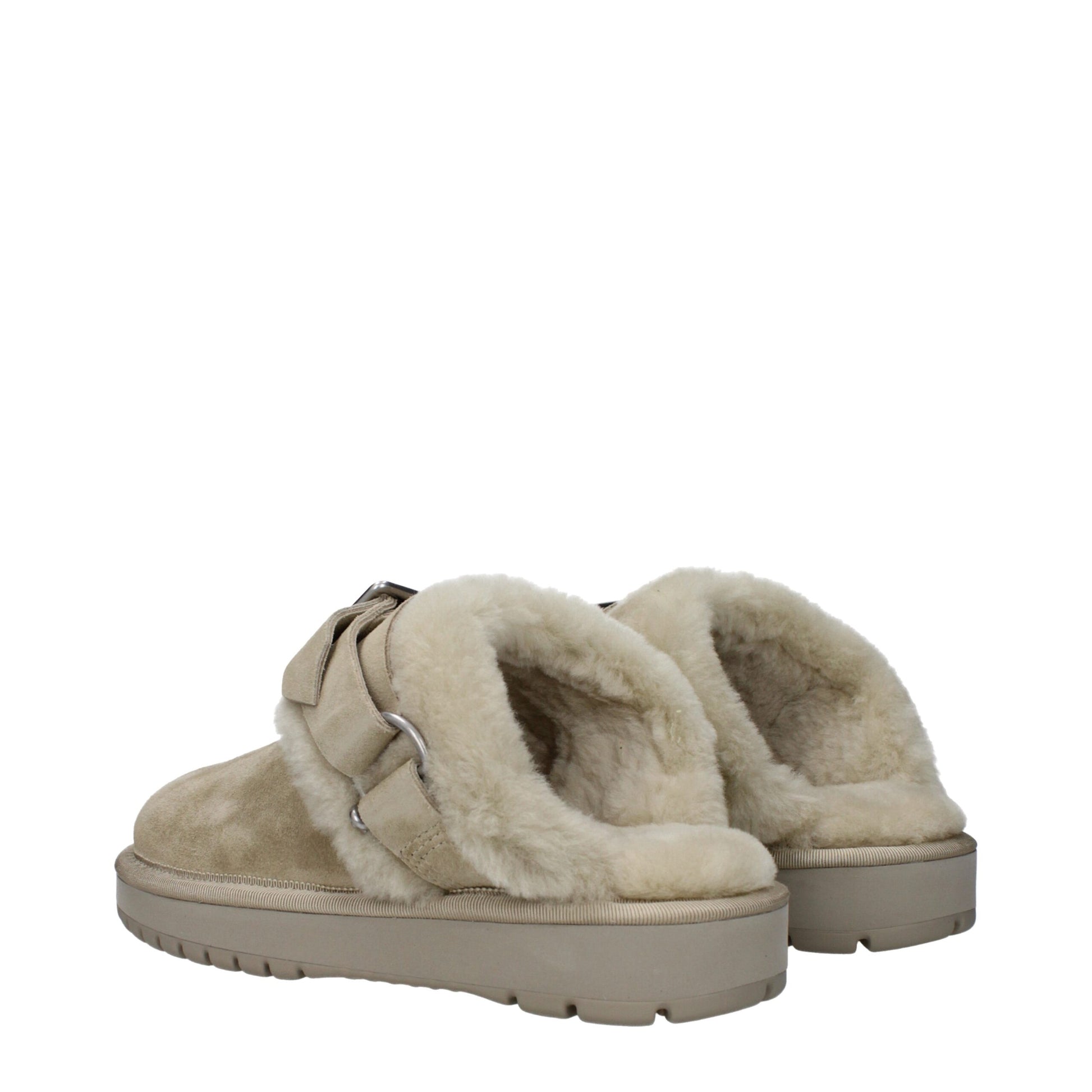 Burberry Green Leather Slippers Curated Luxury Accessories by Orvyn