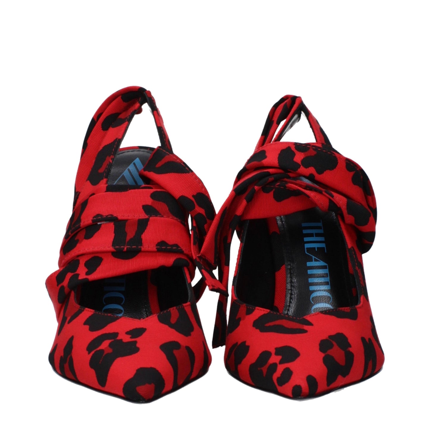 The Attico Red Fabric High Heel Pumps Curated Luxury Accessories by Orvyn