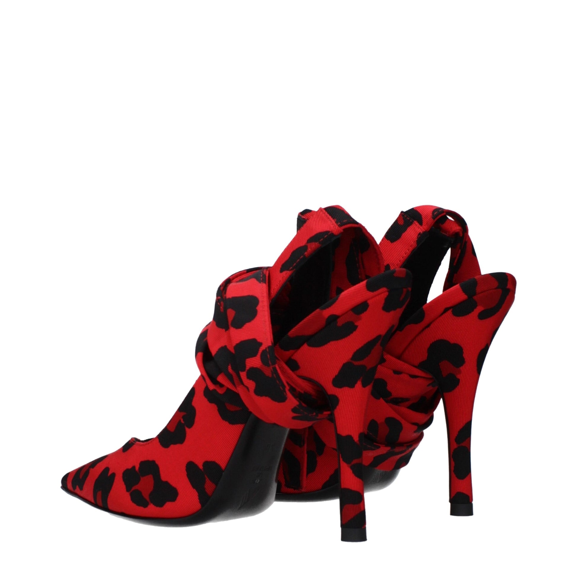 The Attico Red Fabric High Heel Pumps Curated Luxury Accessories by Orvyn