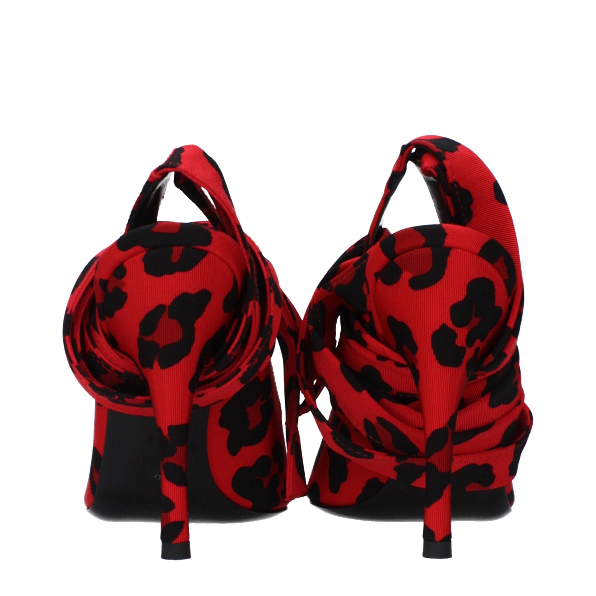 The Attico Red Fabric High Heel Pumps Curated Luxury Accessories by Orvyn