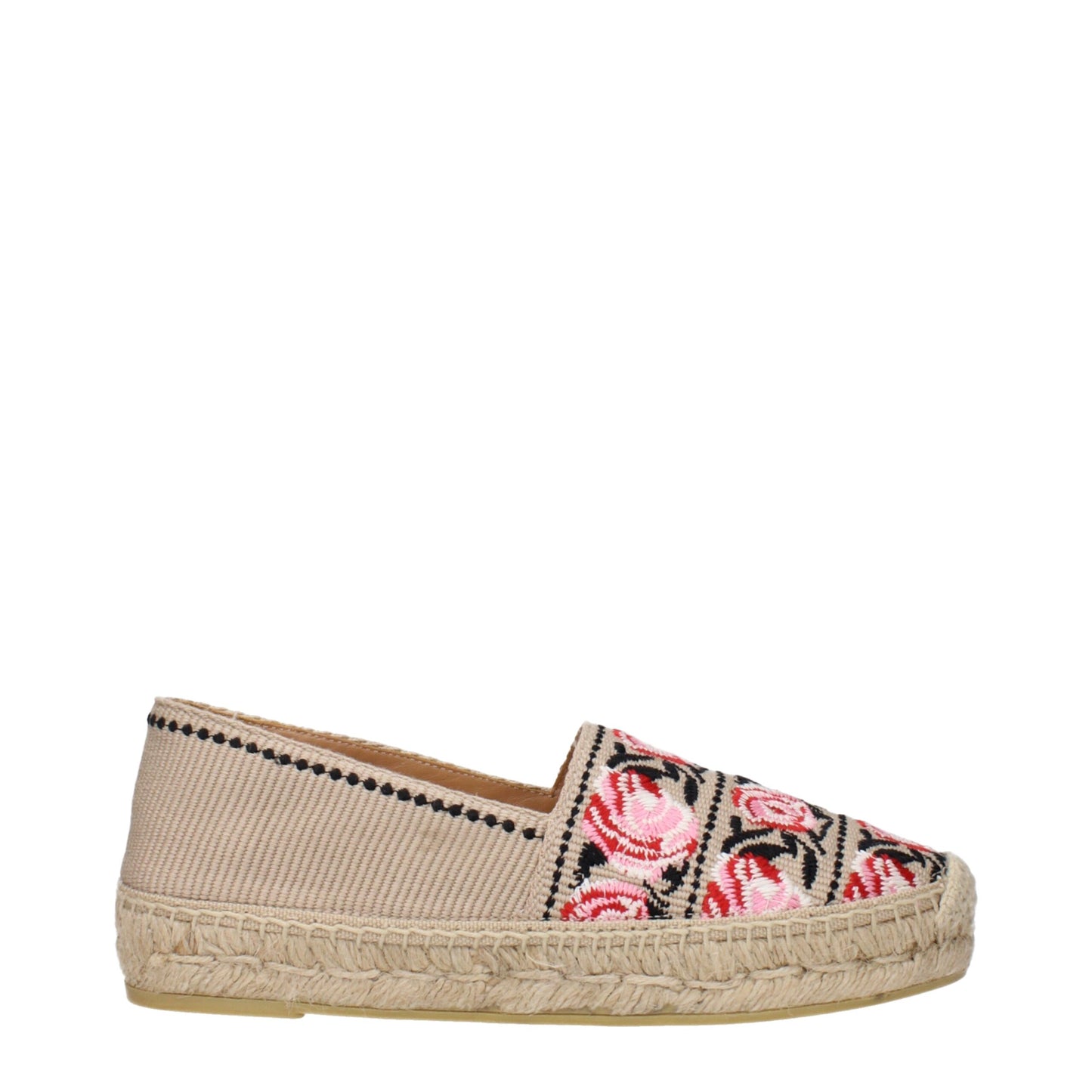 Prada Beige Fabric Espadrilles Curated Luxury Accessories by Orvyn