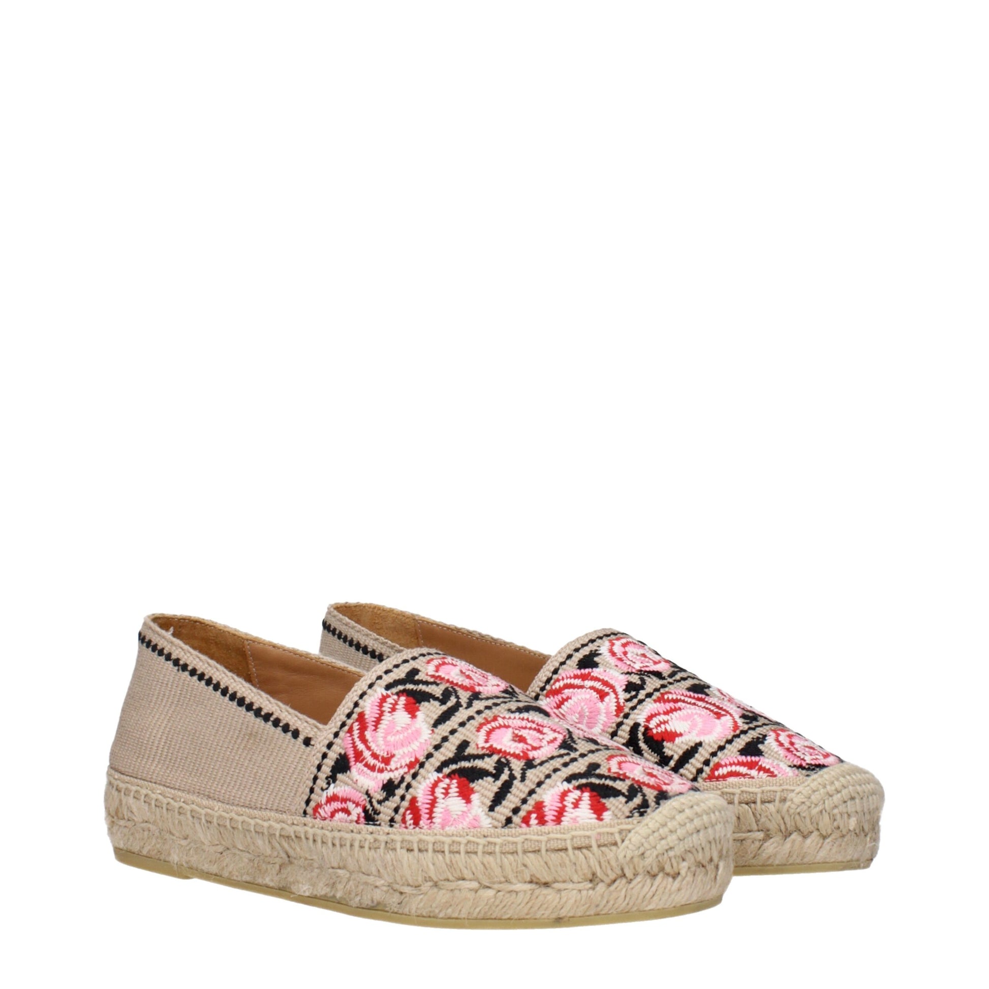 Prada Beige Fabric Espadrilles Curated Luxury Accessories by Orvyn