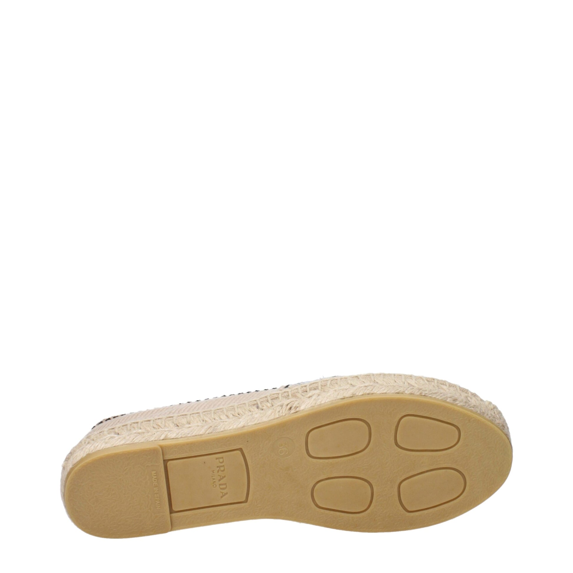 Prada Beige Fabric Espadrilles Curated Luxury Accessories by Orvyn