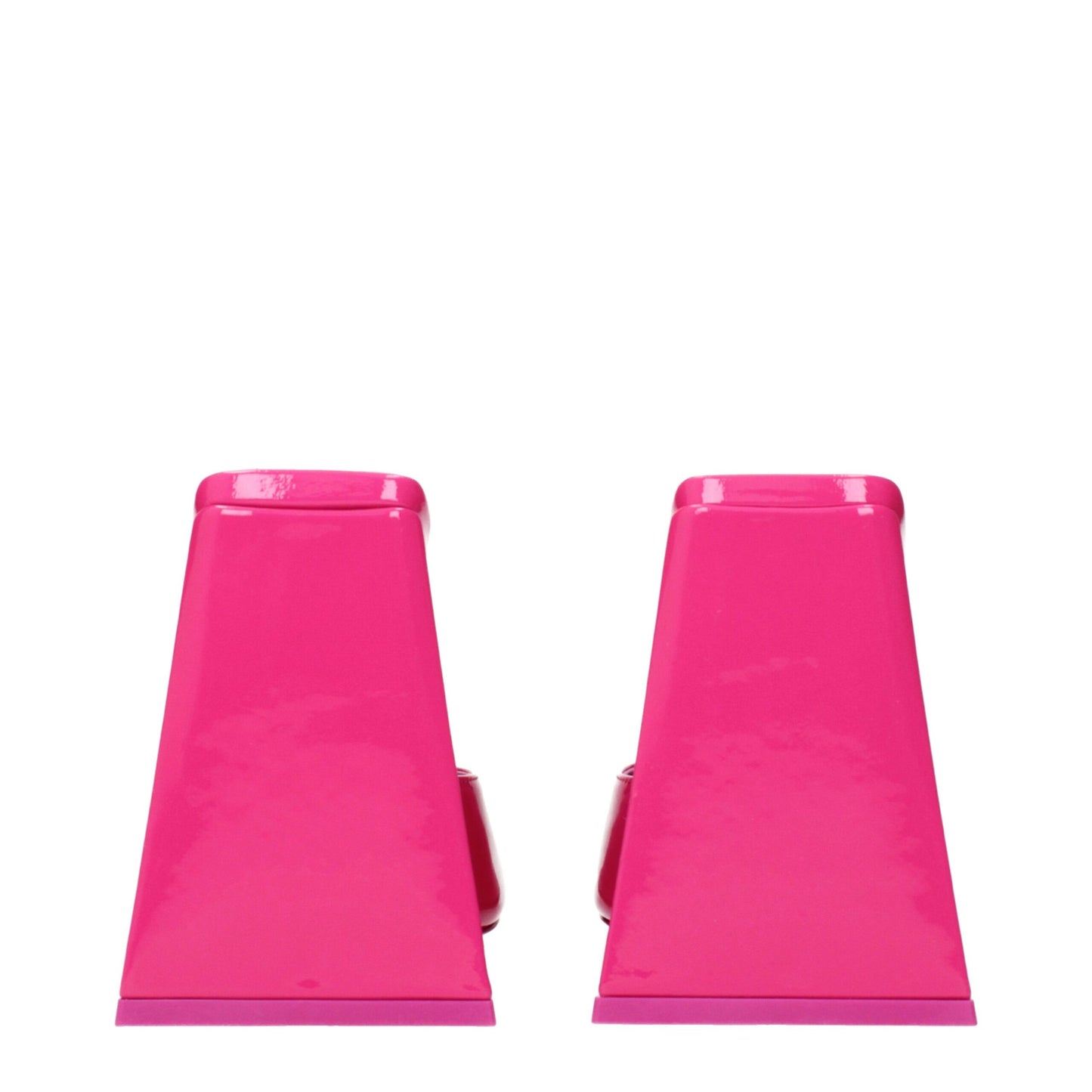 The Attico Pink Leather Platform Sandals Curated Luxury Accessories by Orvyn