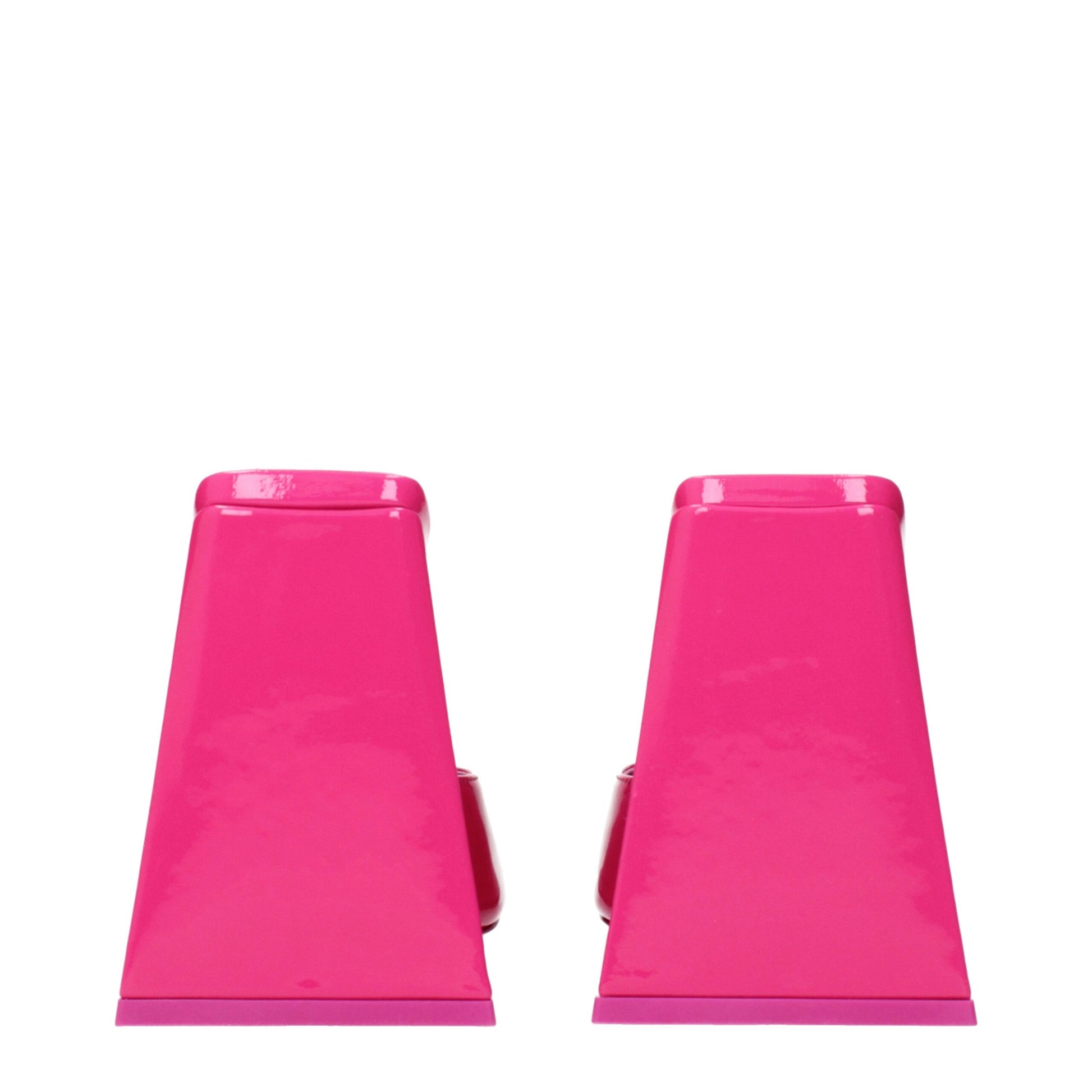 The Attico Pink Leather Platform Sandals Curated Luxury Accessories by Orvyn