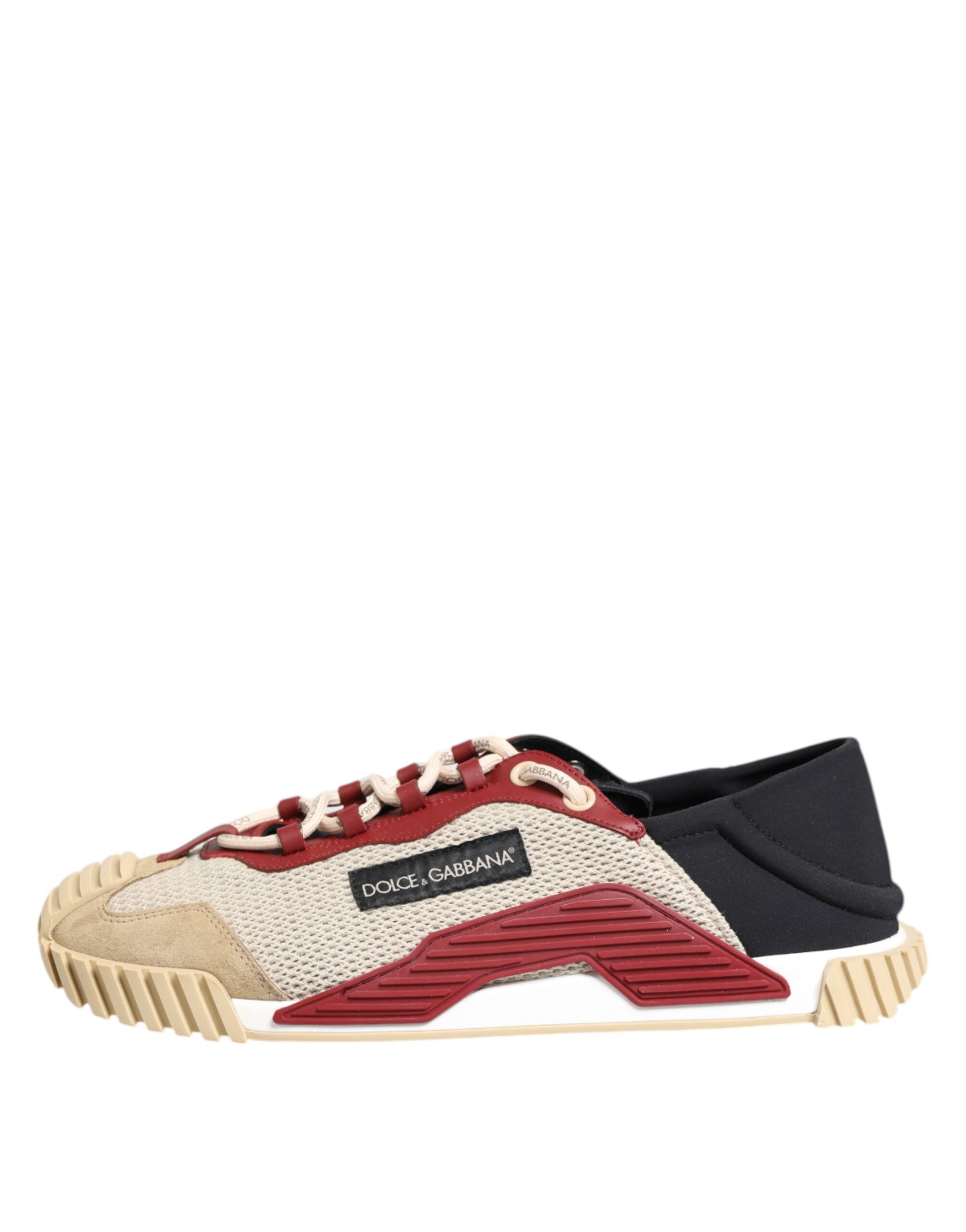 Dolce & Gabbana Multicolor Low Top NS1 Men Sneakers Shoes Curated Luxury Accessories by Orvyn