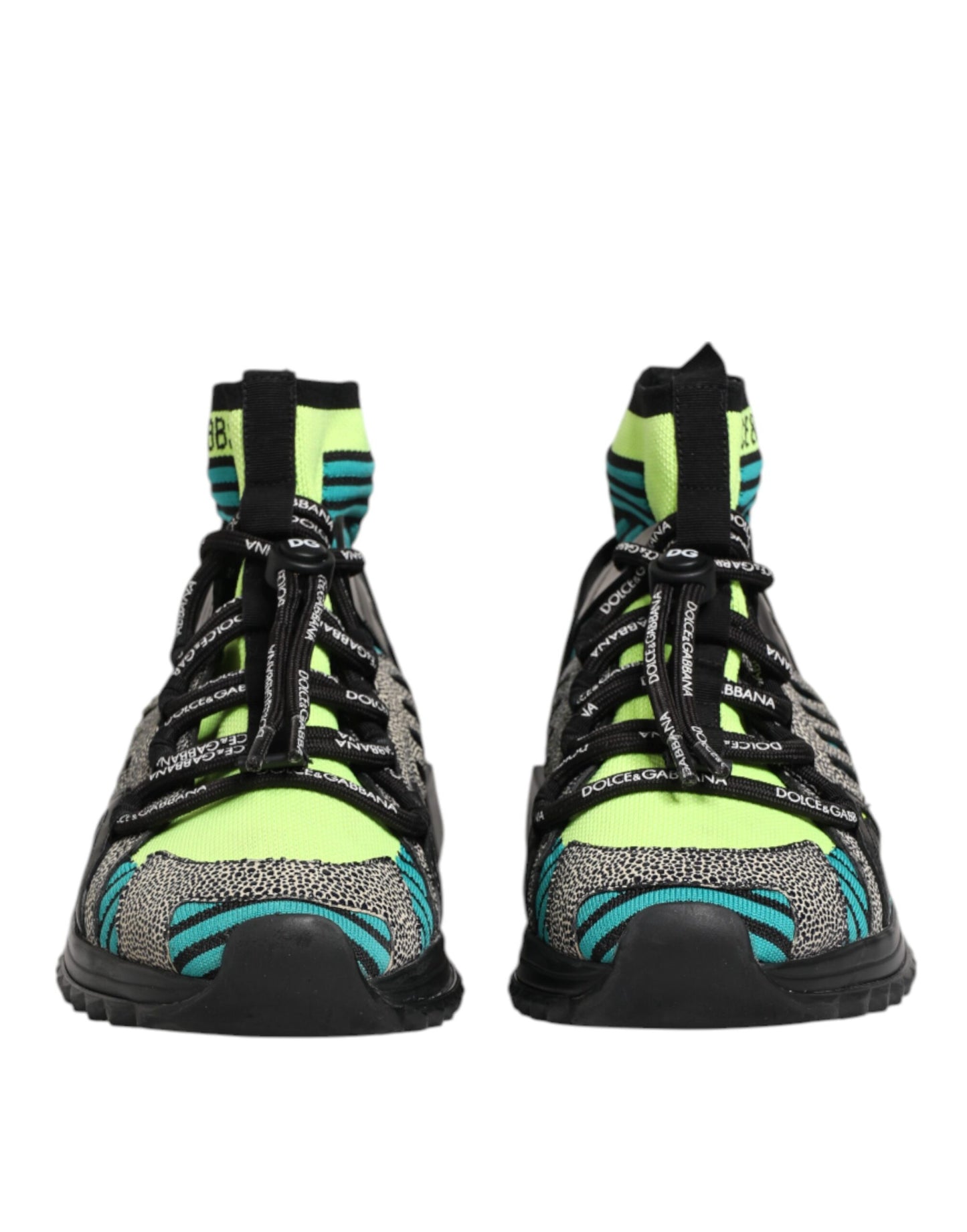 Dolce & Gabbana Multicolor Sorrento Socks Men Sneakers Shoes Curated Luxury Accessories by Orvyn