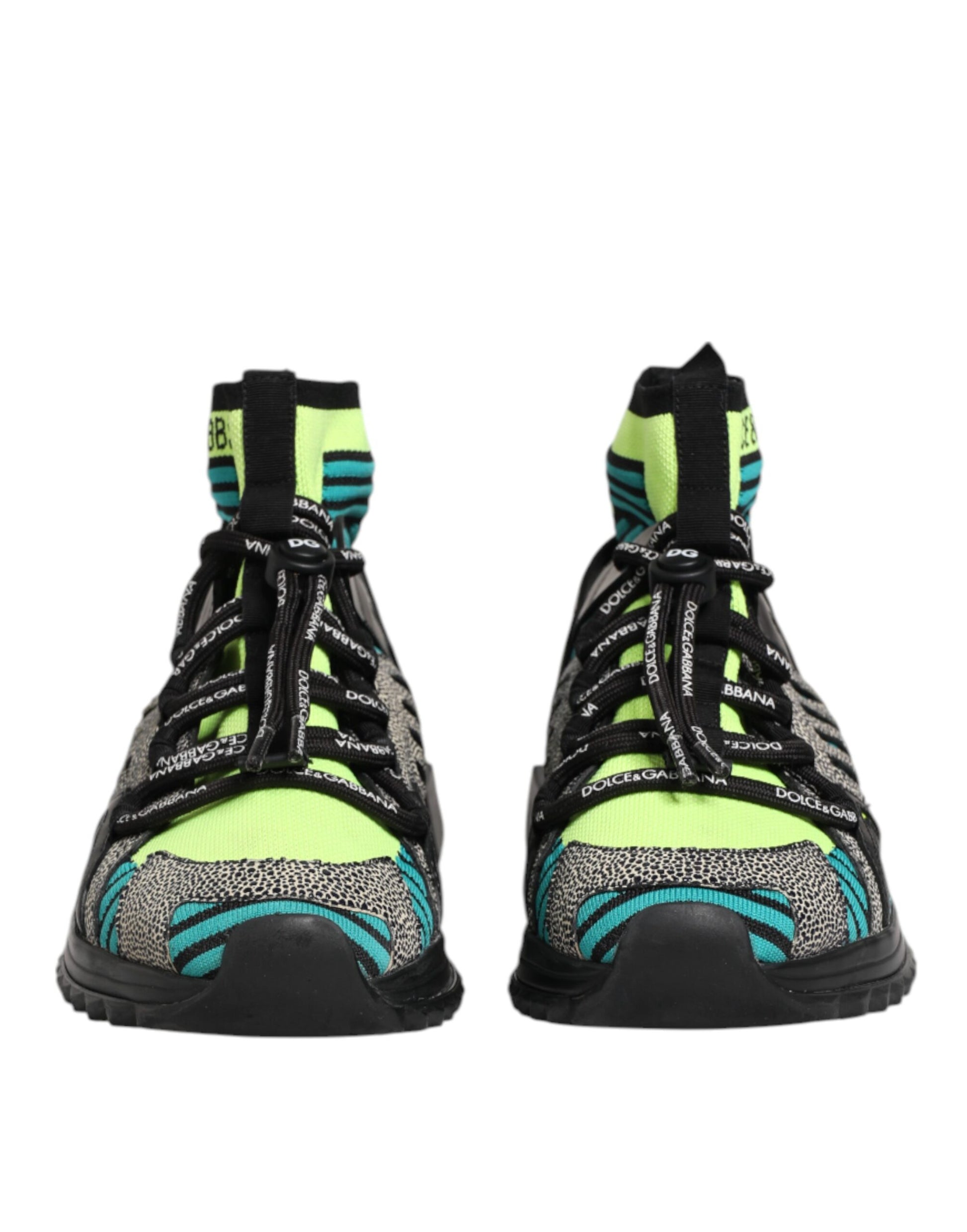 Dolce & Gabbana Multicolor Sorrento Socks Men Sneakers Shoes Curated Luxury Accessories by Orvyn