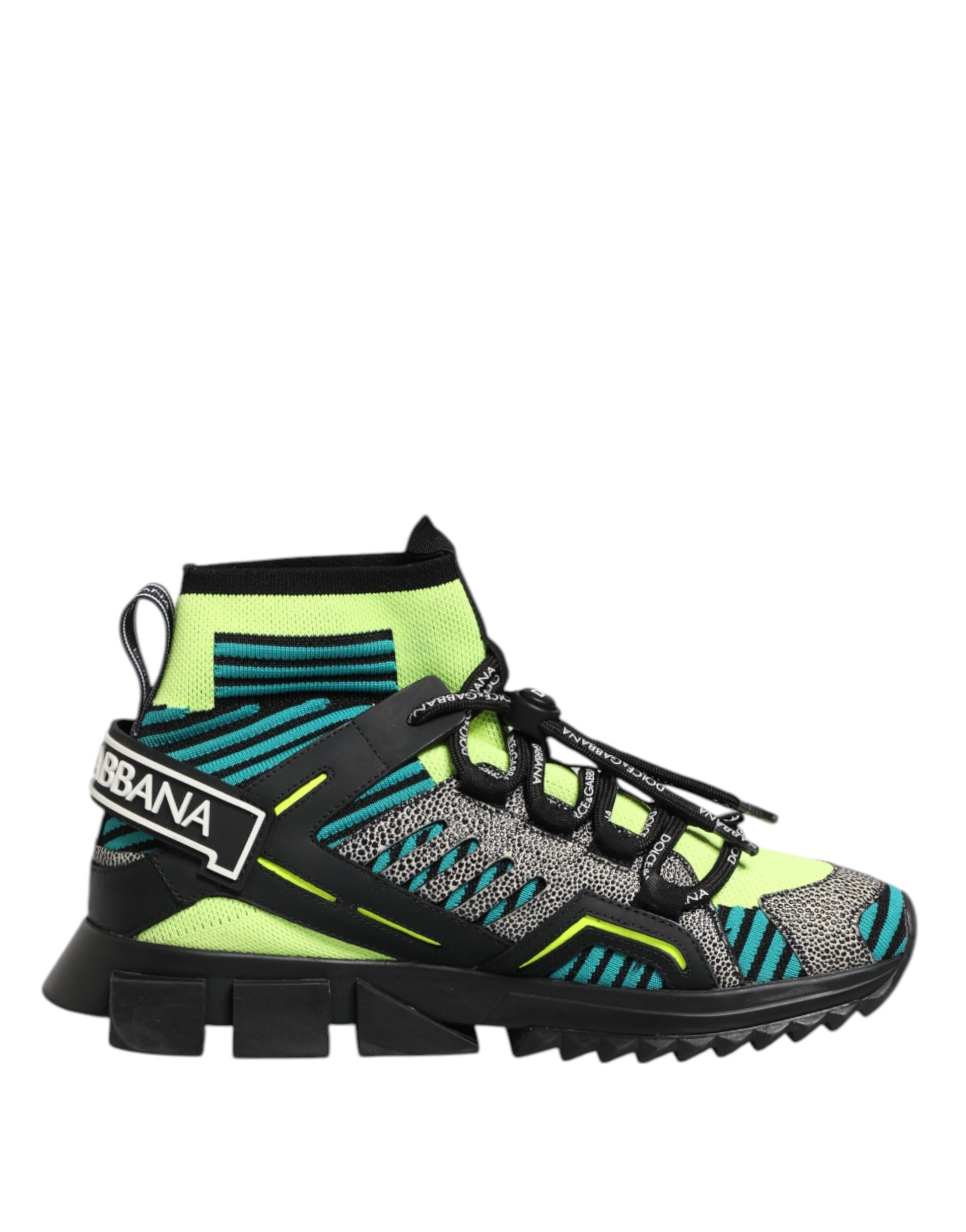 Dolce & Gabbana Multicolor Sorrento Socks Men Sneakers Shoes Curated Luxury Accessories by Orvyn
