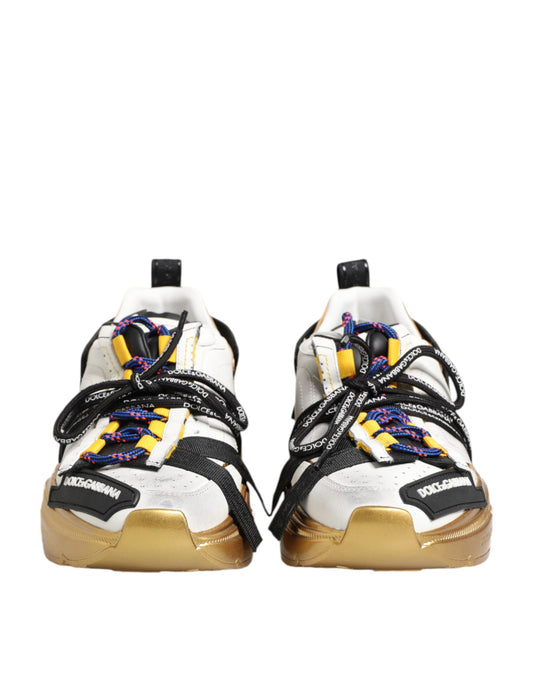 Dolce & Gabbana Multicolor Daymaster Low Top Sneakers Shoes Curated Luxury Accessories by Orvyn