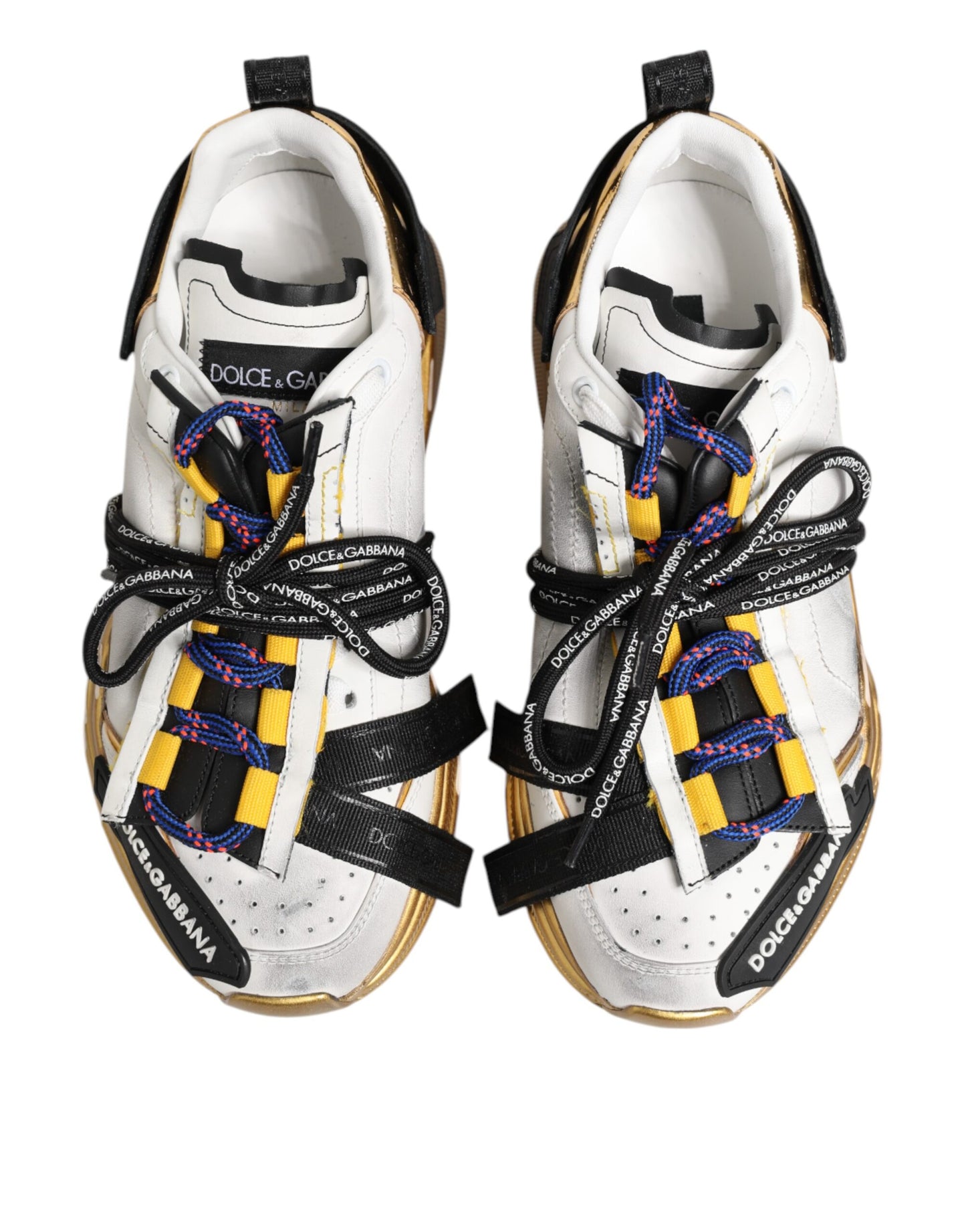 Dolce & Gabbana Multicolor Daymaster Low Top Sneakers Shoes Curated Luxury Accessories by Orvyn