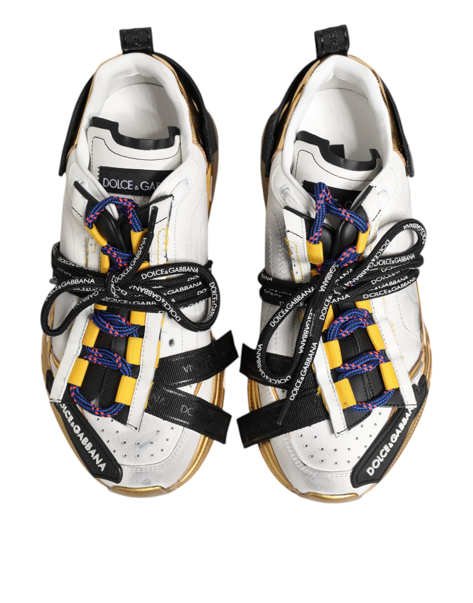 Dolce & Gabbana Multicolor Daymaster Low Top Sneakers Shoes Curated Luxury Accessories by Orvyn