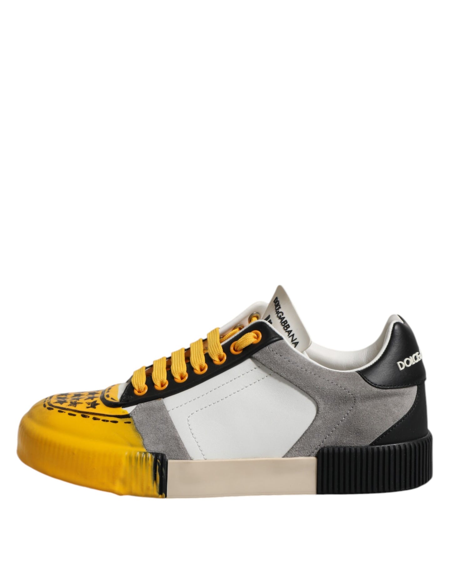 Dolce & Gabbana Multicolor MIAMI Low Top Sneakers Shoes Curated Luxury Accessories by Orvyn
