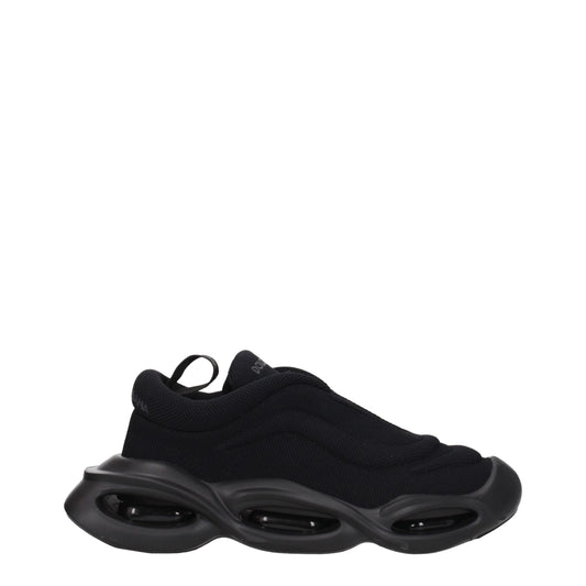 Dolce & Gabbana Black 'Lace Up' Sneakers schwarz