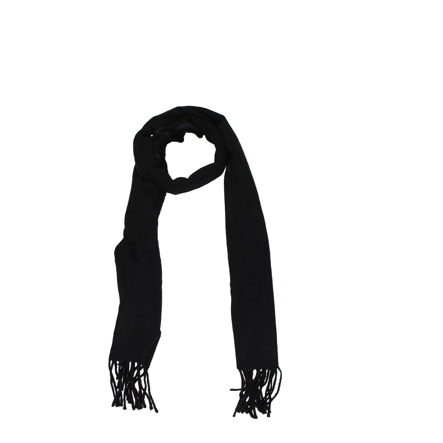 Off-White Black Cashmere Scarf Curated Luxury Accessories by Orvyn