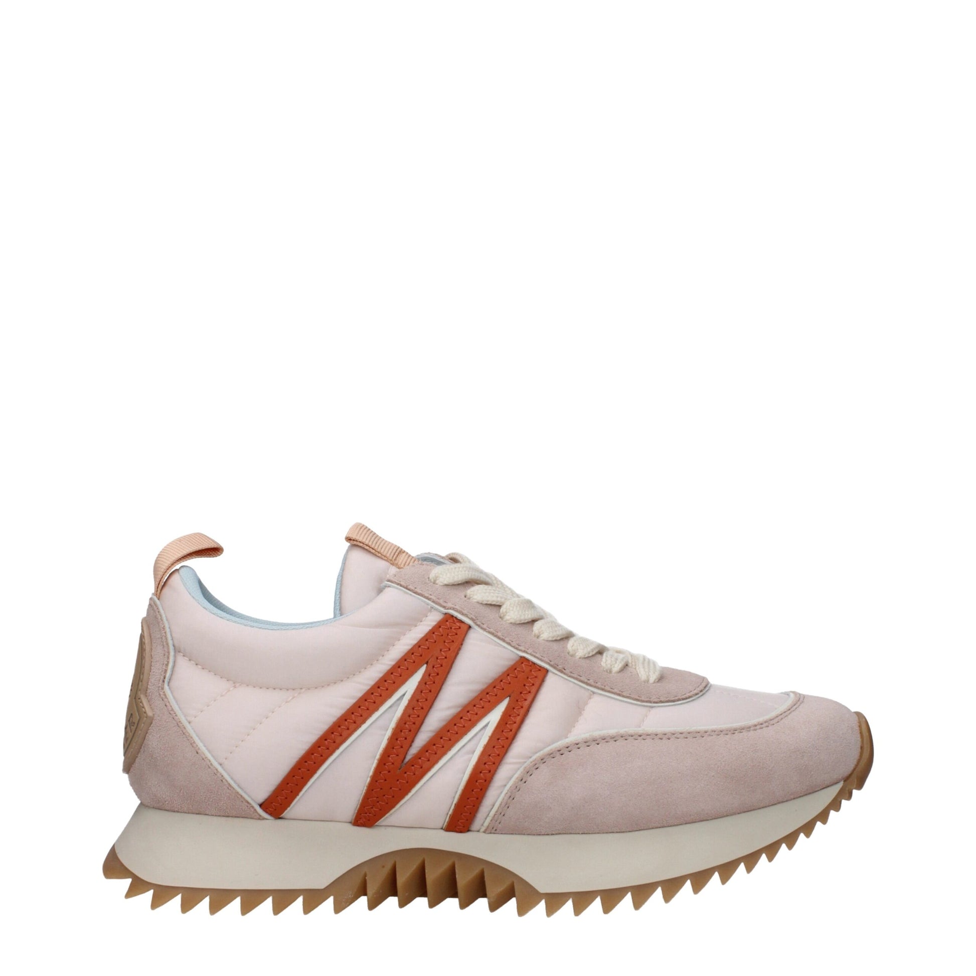 Moncler Pink 'Lace Up' Sneakers rosa