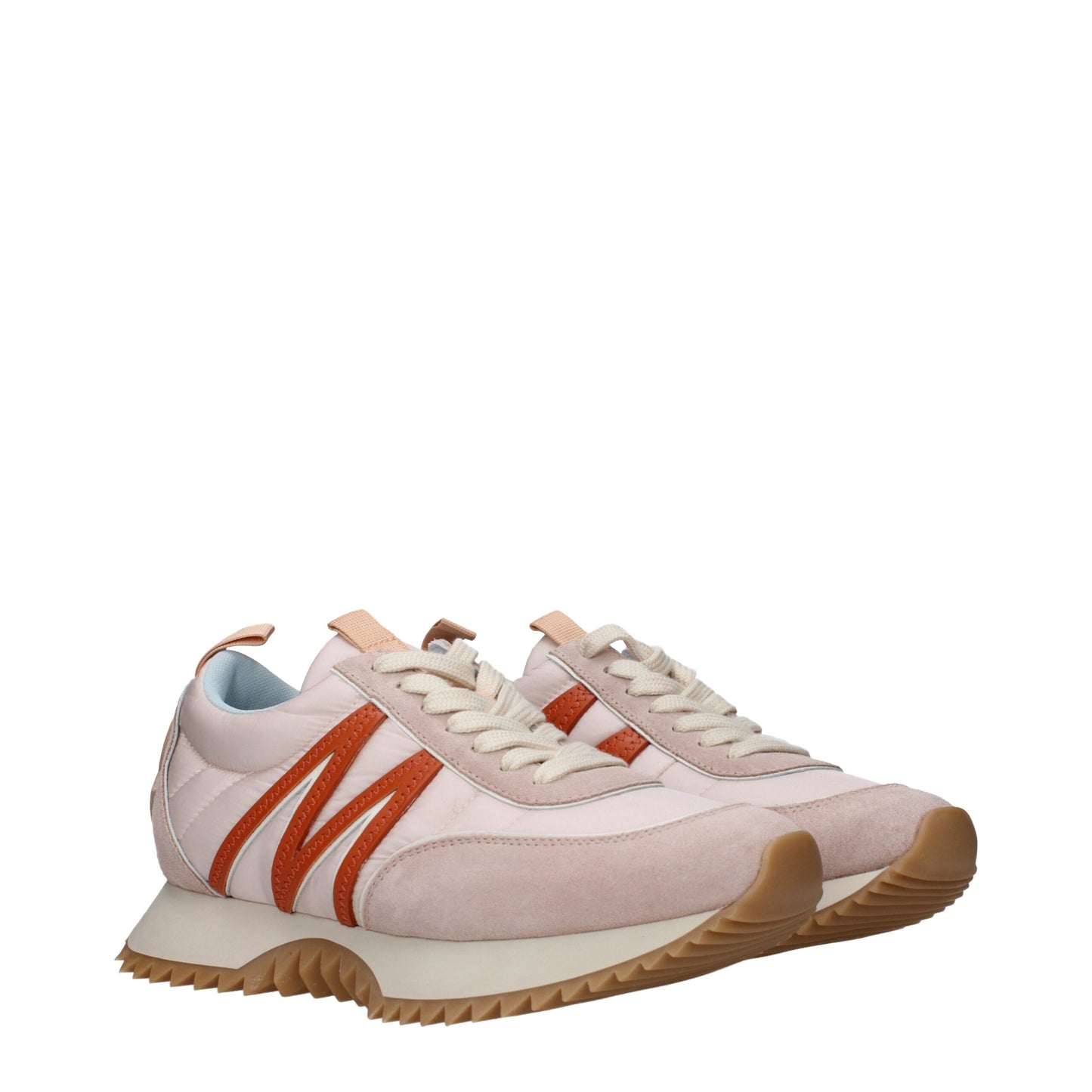Moncler Pink 'Lace Up' Sneakers rosa