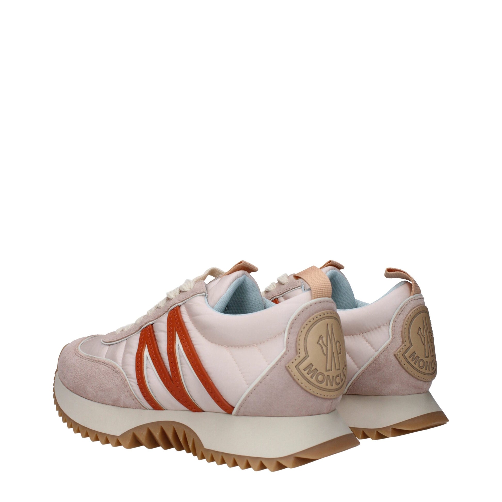 Moncler Pink 'Lace Up' Sneakers rosa