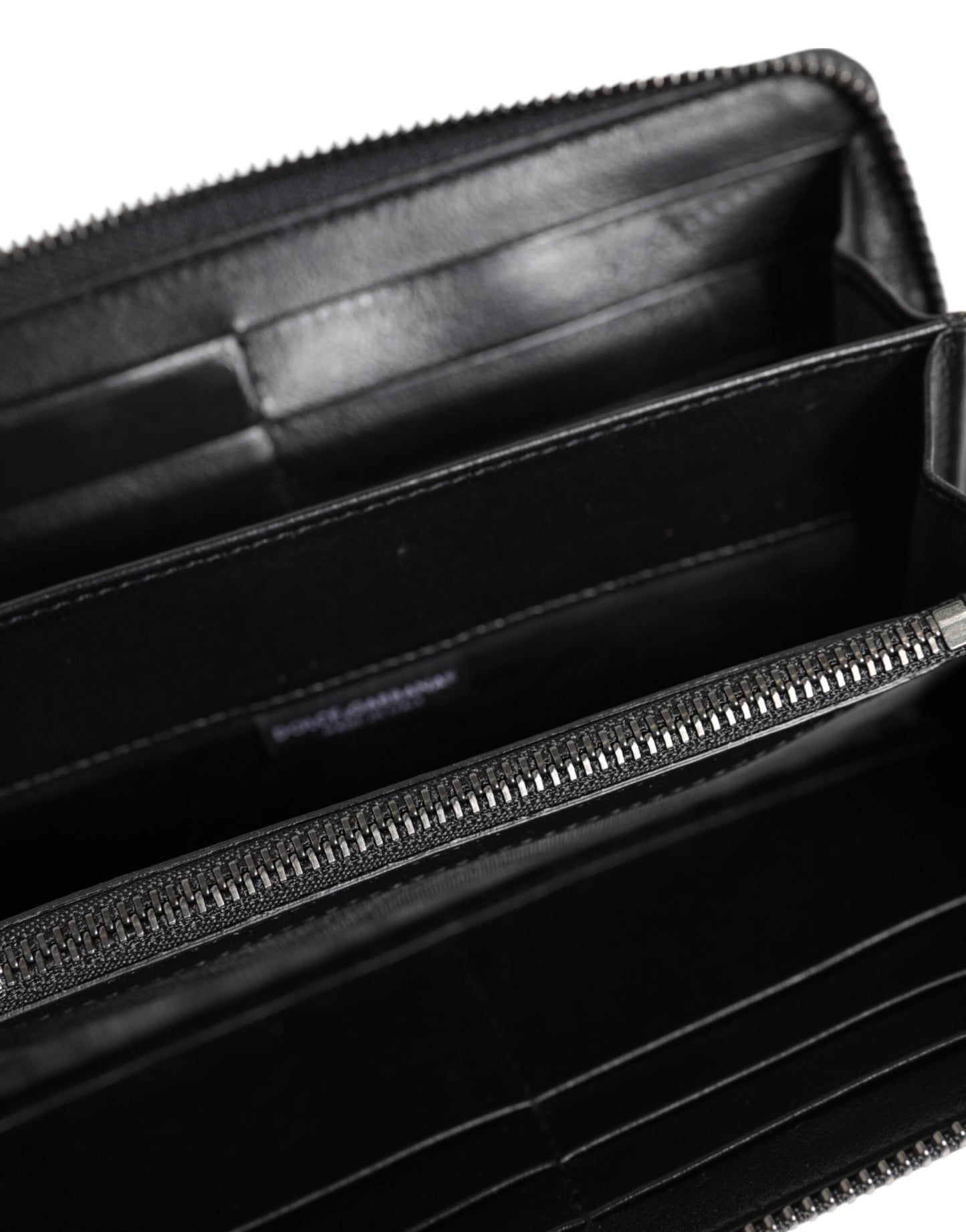 Dolce & Gabbana Black Blue Exotic Leather Men Continental Clutch Wallet Curated Luxury Accessories by Orvyn
