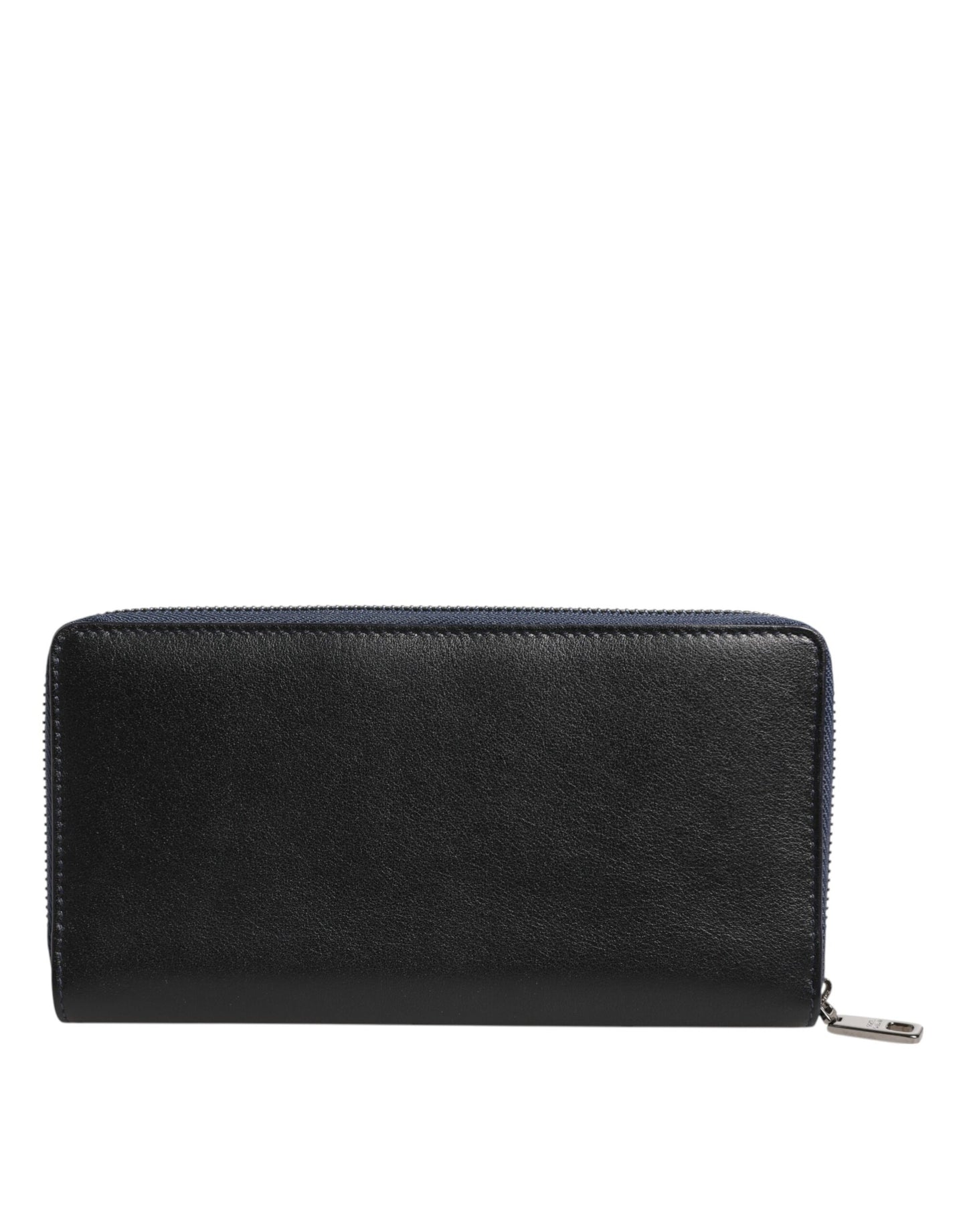 Dolce & Gabbana Black Blue Exotic Leather Men Continental Clutch Wallet Curated Luxury Accessories by Orvyn