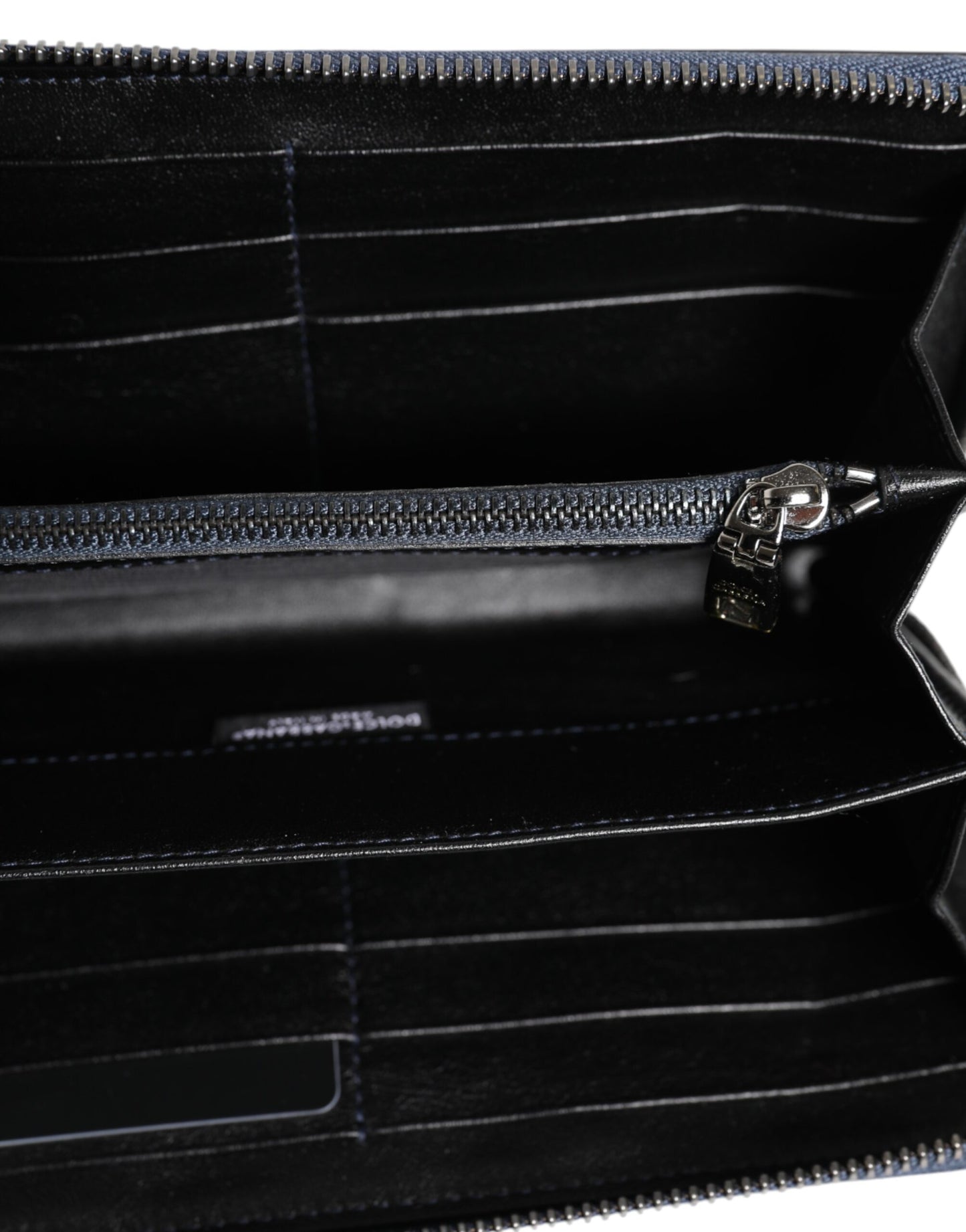 Dolce & Gabbana Black Blue Exotic Leather Men Continental Clutch Wallet Curated Luxury Accessories by Orvyn
