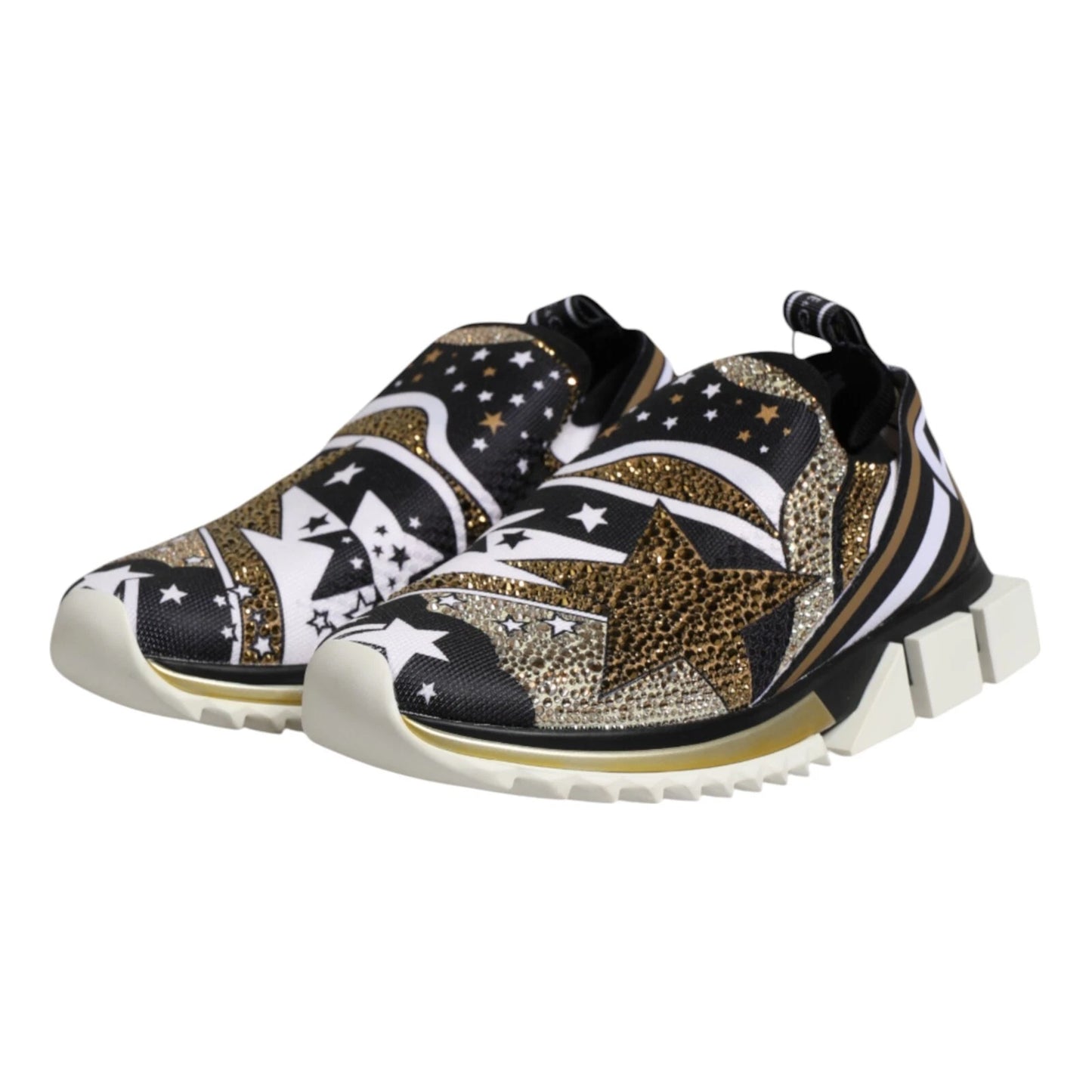 Dolce & Gabbana Multicolor Sorrento Low Top Sneakers Shoes Curated Luxury Accessories by Orvyn