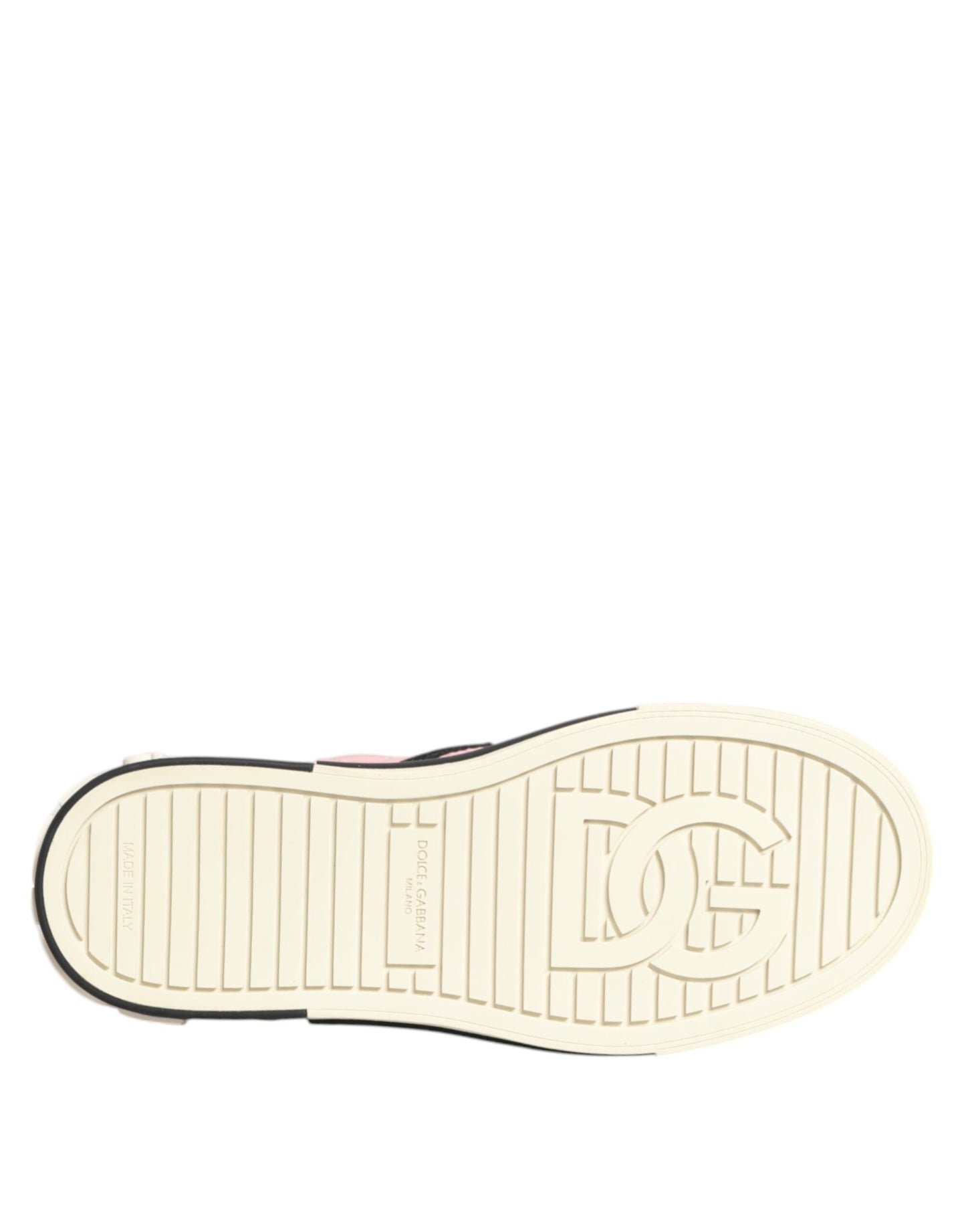 Dolce & Gabbana Pink Quilted Nylon Slip-On Sneaker Shoes Curated Luxury Accessories by Orvyn