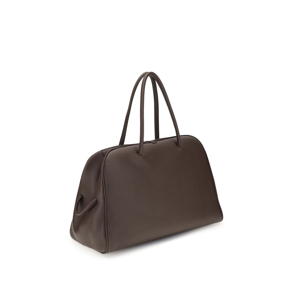 Jacquemus Brown Calf Leather Bos Taurus Handbag Curated Luxury Accessories by Orvyn