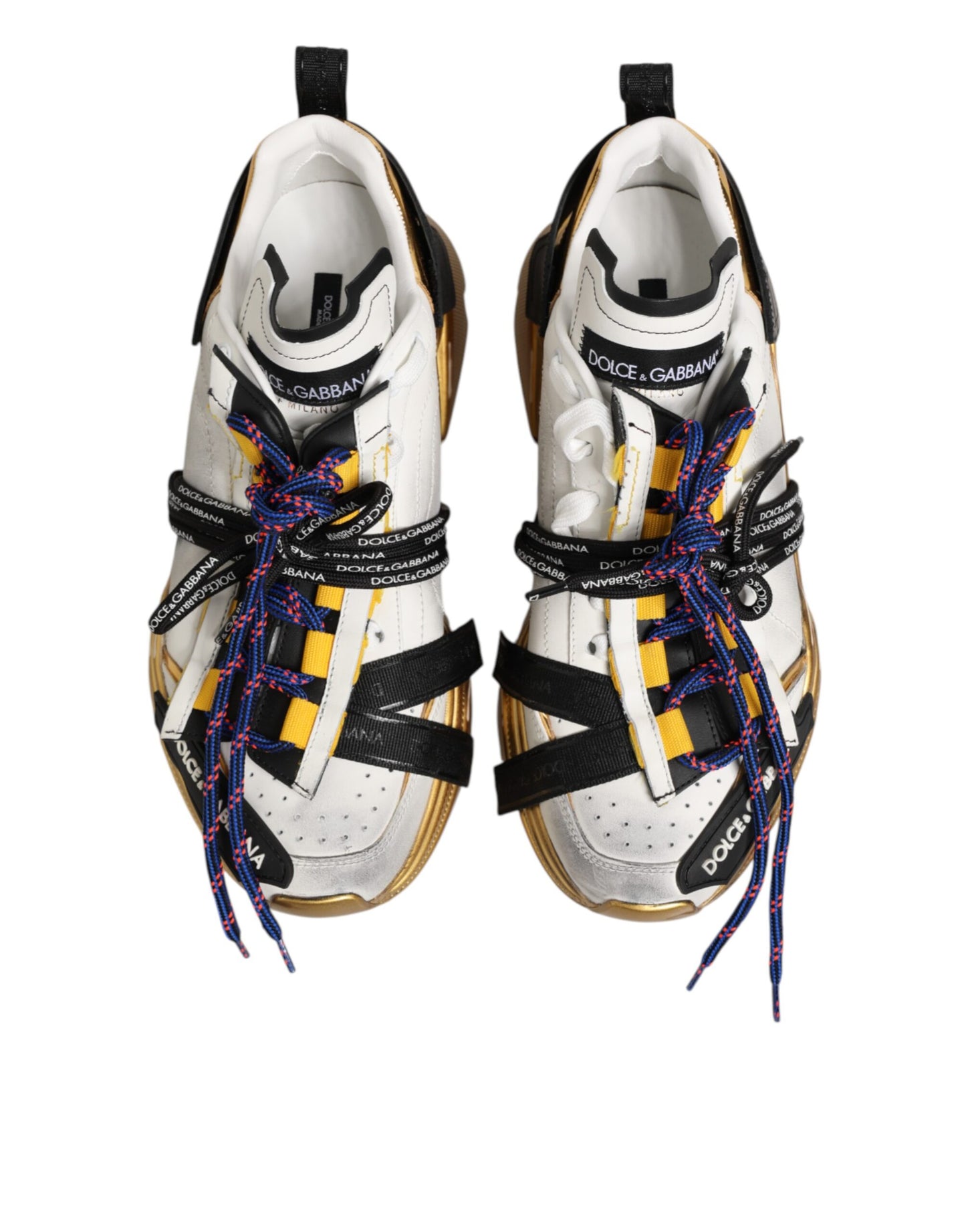 Dolce & Gabbana Multicolor Daymaster Low Top Sneakers Shoes Curated Luxury Accessories by Orvyn