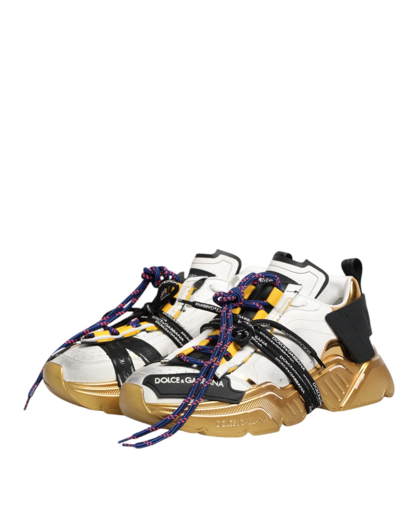Dolce & Gabbana Multicolor Daymaster Low Top Sneakers Shoes Curated Luxury Accessories by Orvyn