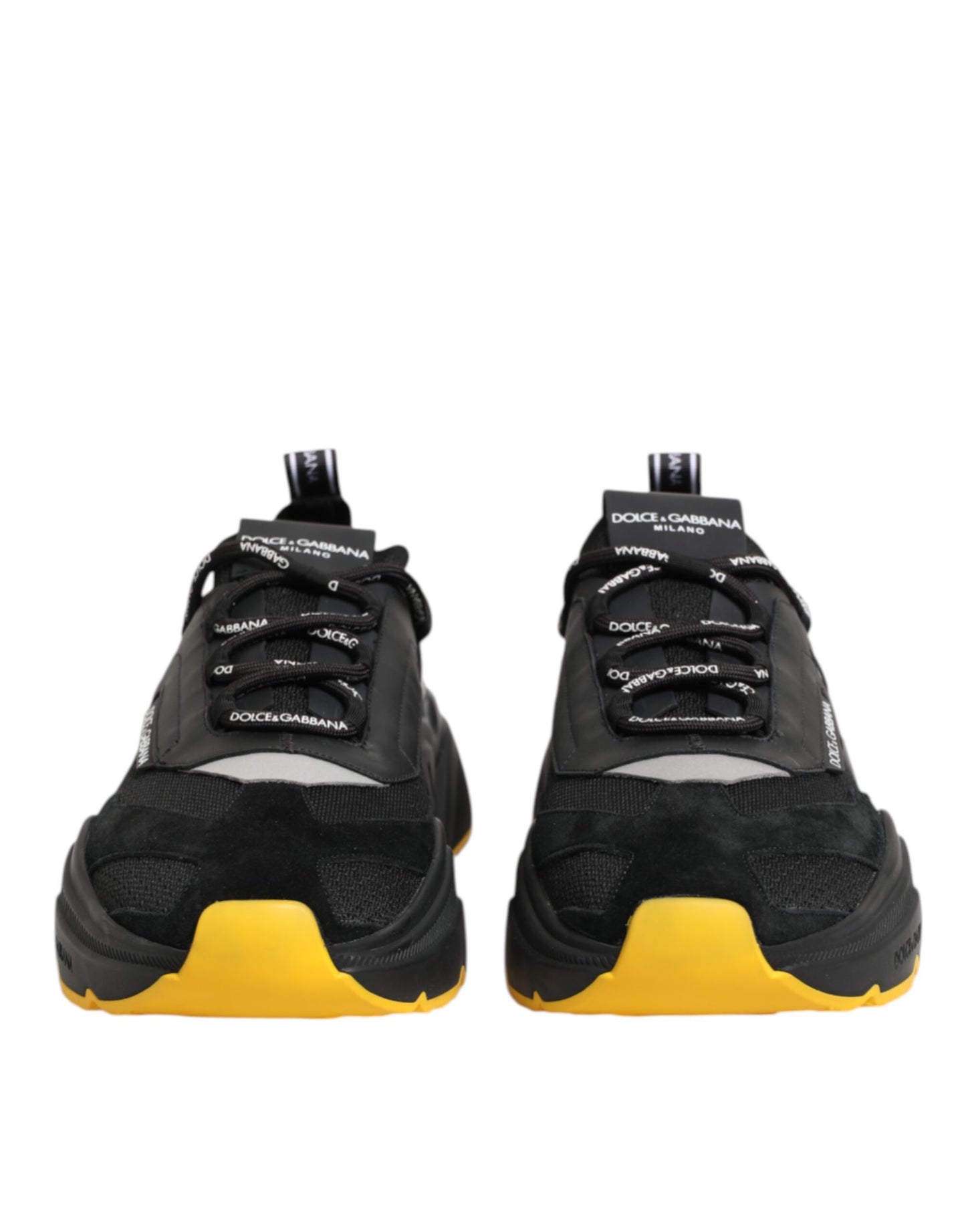Dolce & Gabbana Black Daymaster Low Top Men Sneakers Shoes Curated Luxury Accessories by Orvyn