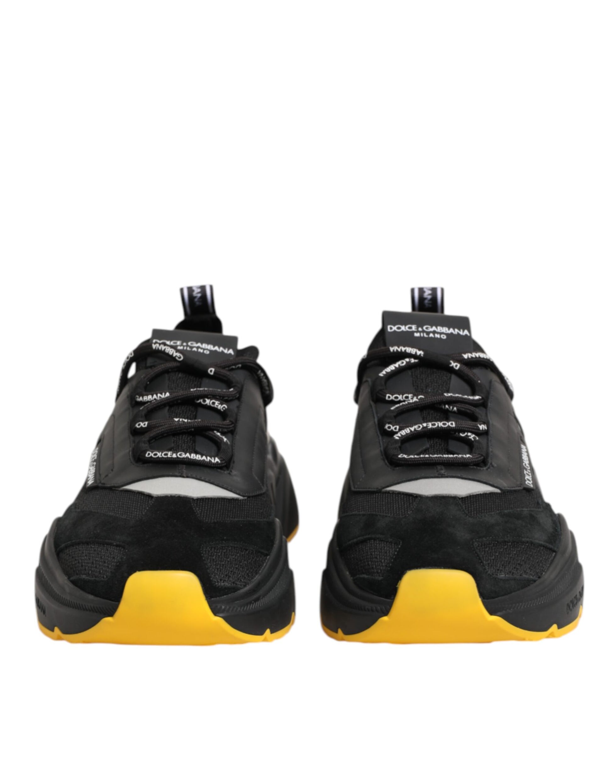 Dolce & Gabbana Black Daymaster Low Top Men Sneakers Shoes Curated Luxury Accessories by Orvyn