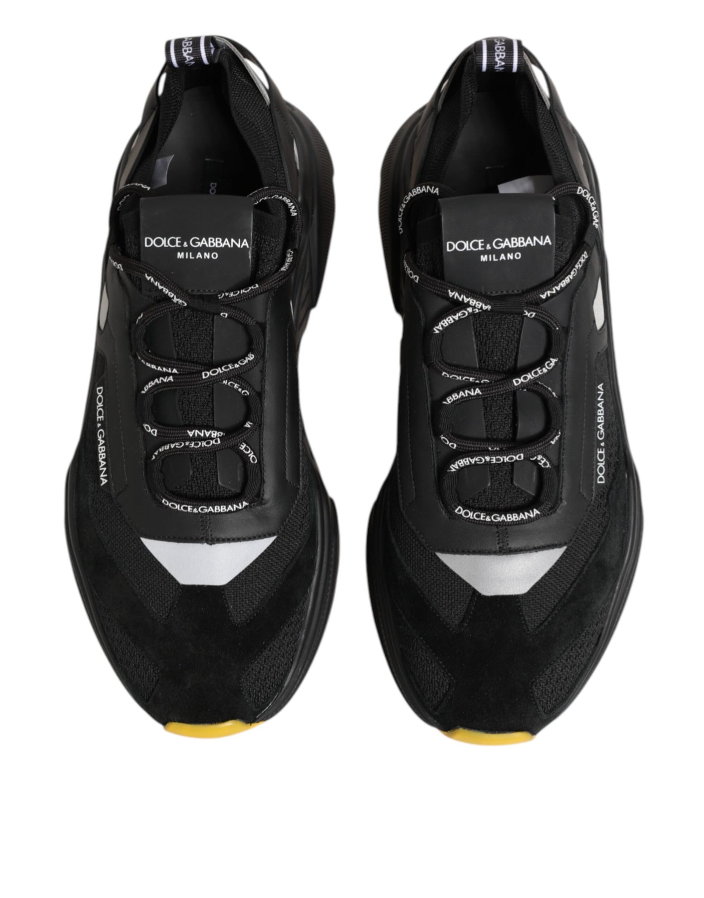 Dolce & Gabbana Black Daymaster Low Top Men Sneakers Shoes Curated Luxury Accessories by Orvyn