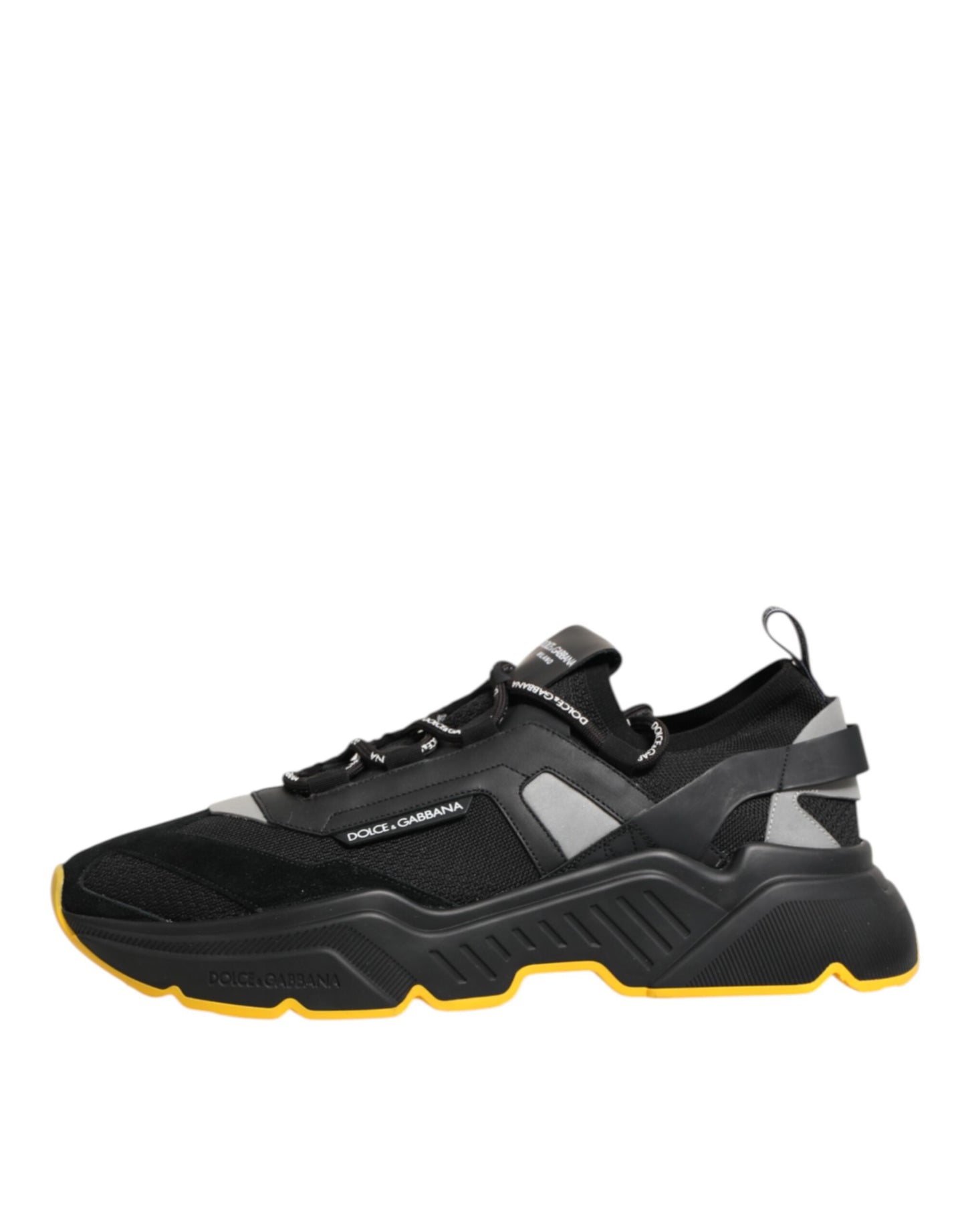 Dolce & Gabbana Black Daymaster Low Top Men Sneakers Shoes Curated Luxury Accessories by Orvyn