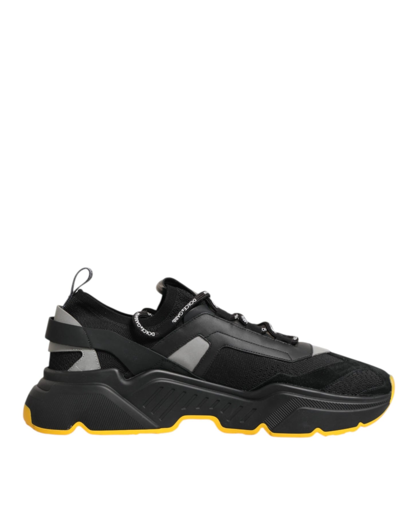Dolce & Gabbana Black Daymaster Low Top Men Sneakers Shoes Curated Luxury Accessories by Orvyn
